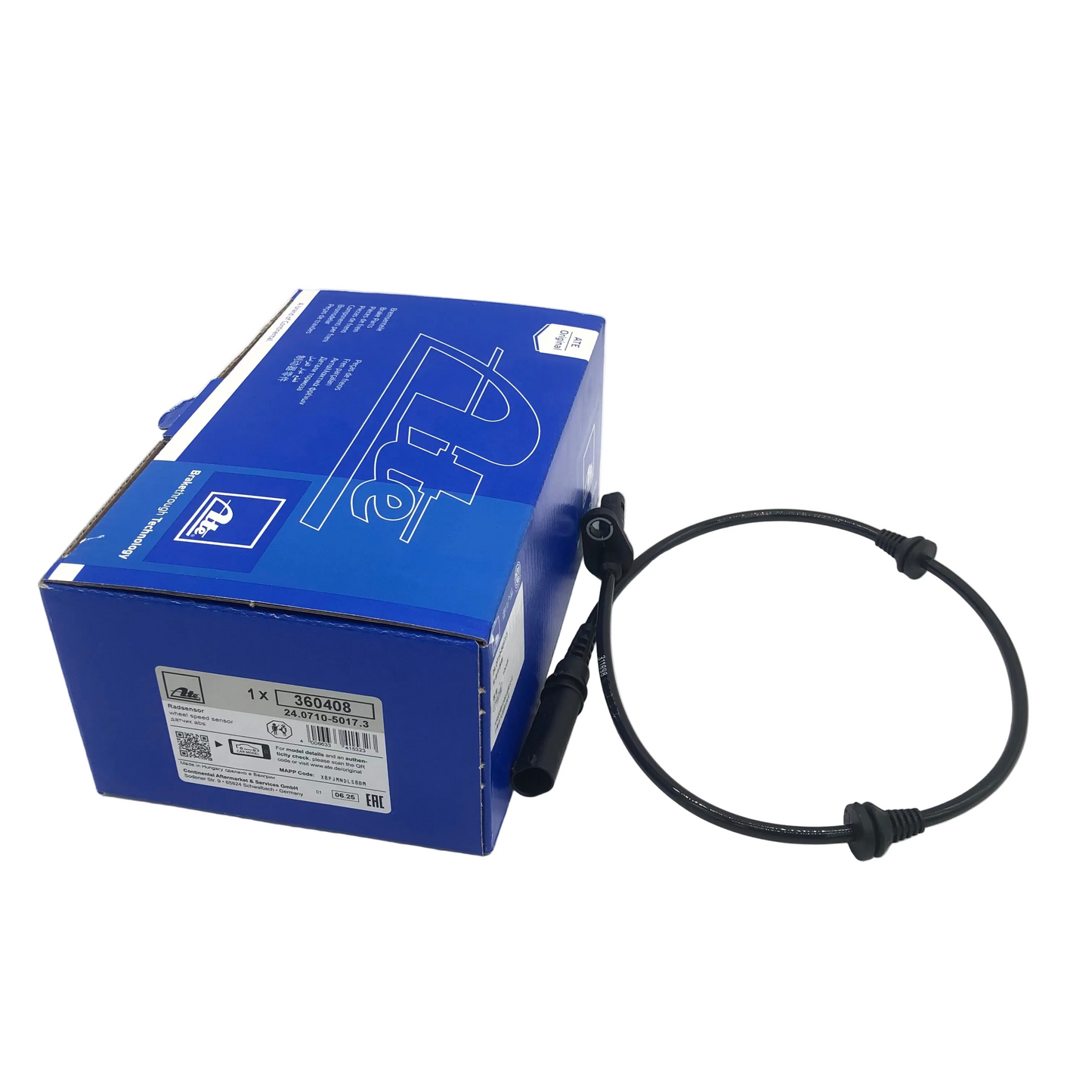 ATE Front ABS Wheel Speed Sensor 24.0710-5017.3/360408