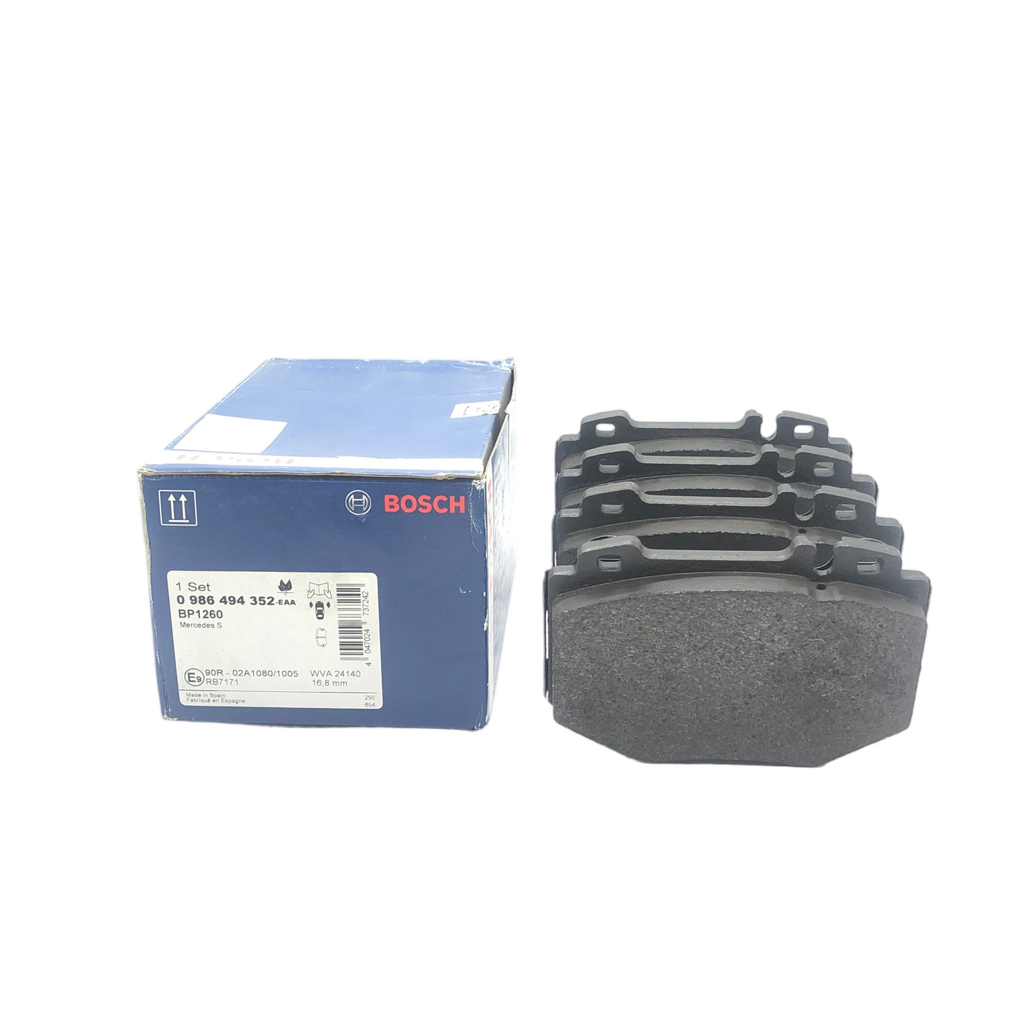BOSCH Front Disc Brake Pad Set 0986494352 image 6 Candru