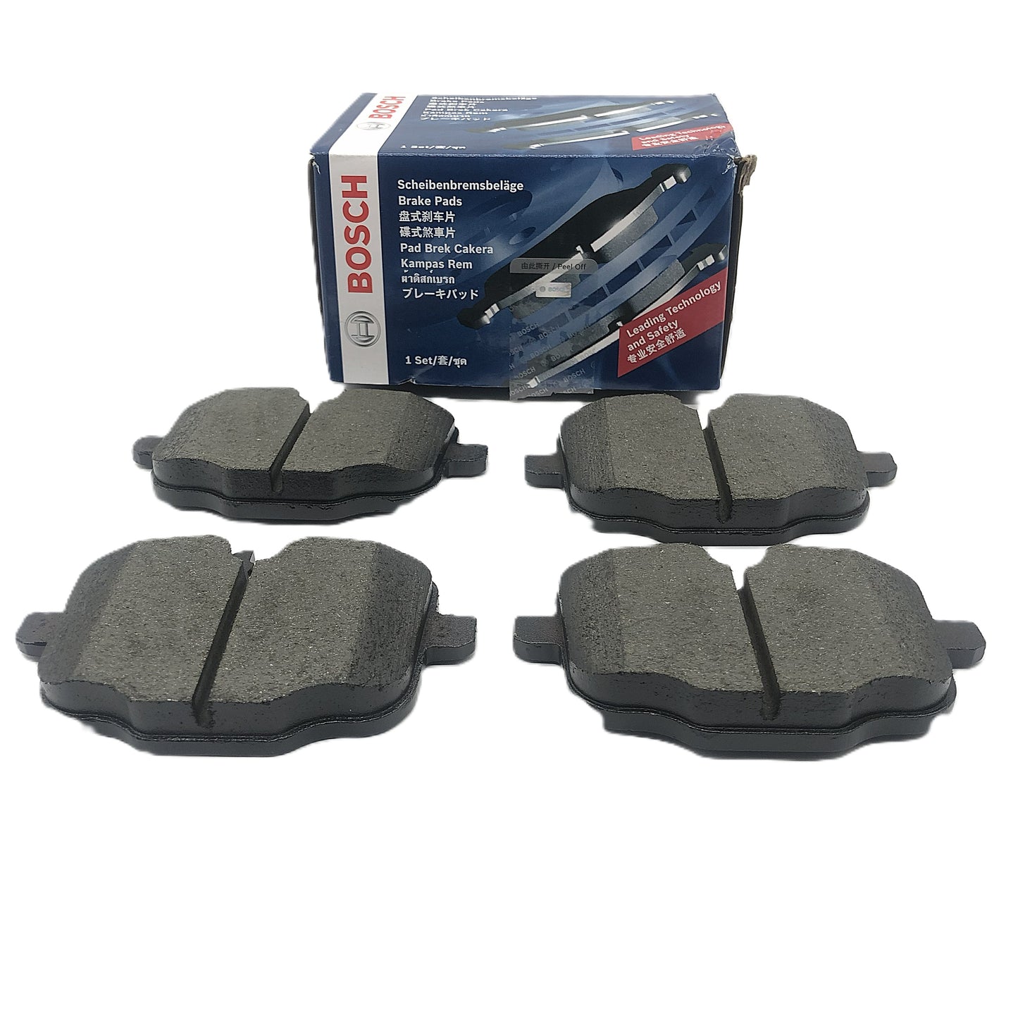BOSCH Rear Disc Brake Pad Set 0986T11232