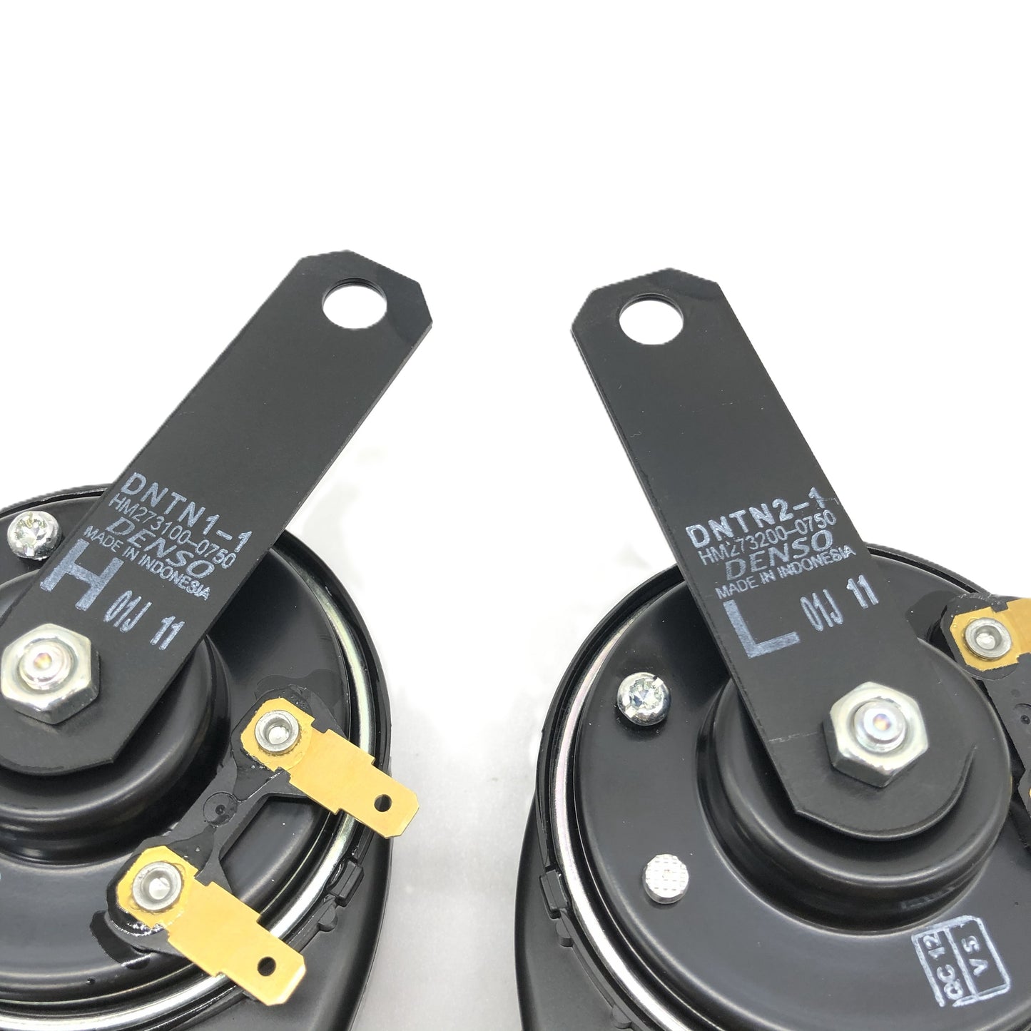 DENSO Snail Type Dual Plug Horn 12V 4.5A 110db HM273000-0750