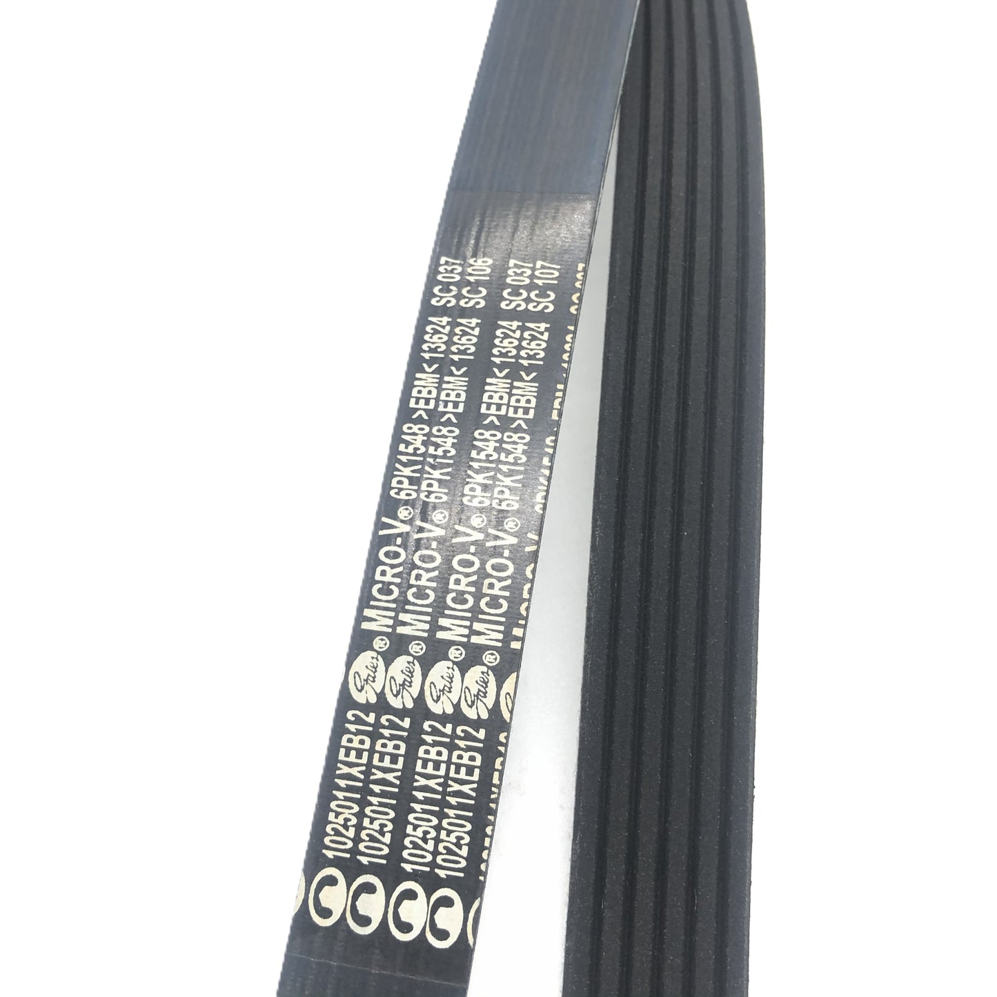 GATES Micro-V Serpentine Belt 6PK1548