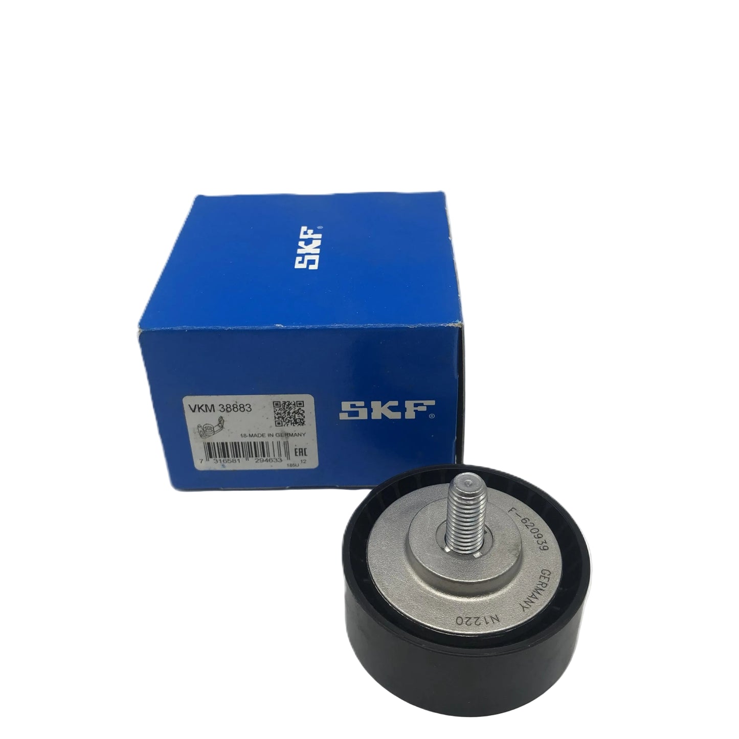 SKF V-ribbed Belt Deflection / Guide Pulley VKM38883 image 3 Candru