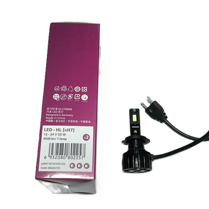 PHILIPS LED Headlight Ultinon Rally 3551 H7 12V 24V 50W LUM11972U3551X2