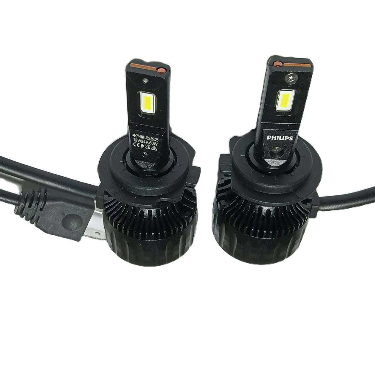 PHILIPS LED Headlight Ultinon Rally 3551 H7 12V 24V 50W LUM11972U3551X2