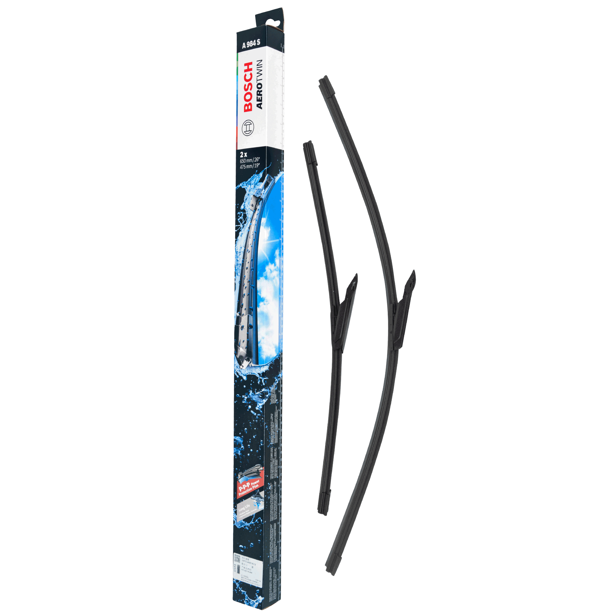 BOSCH 26in and 19in Aerotwin Beam Wiper Blade Set 339701400H