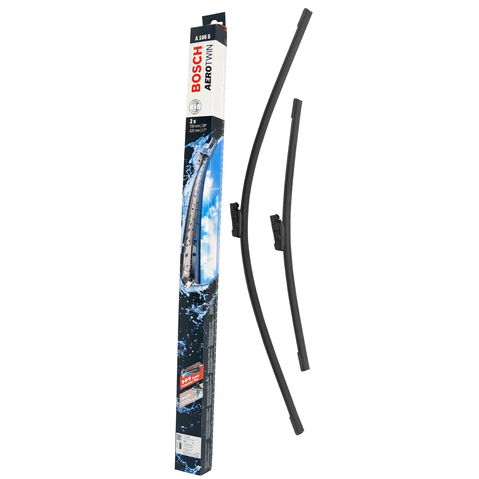 BOSCH 28in and 17in Aerotwin Beam Wiper Blade Set 3397014208