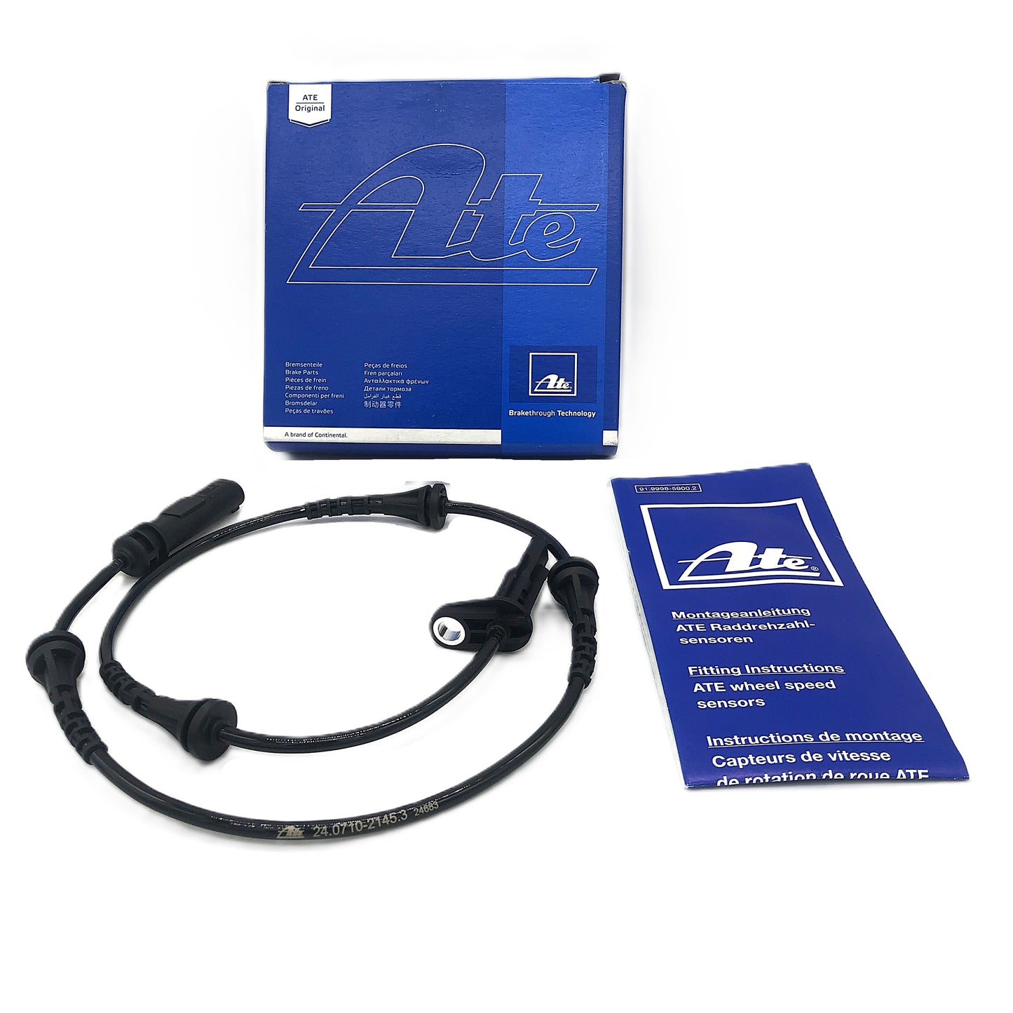 ATE ABS Wheel Speed Sensor Rear 24.0710-2145.3 ­360669
