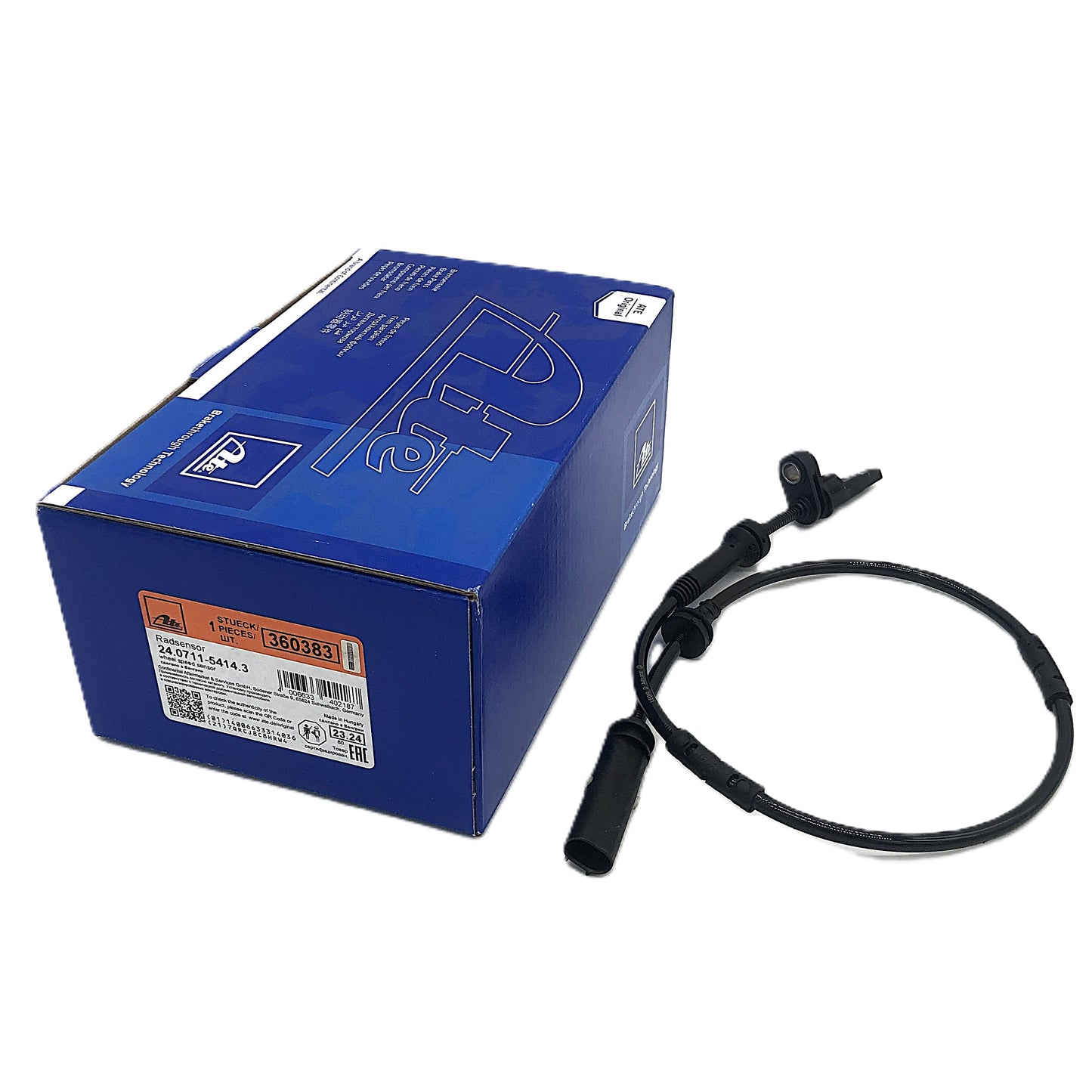 ATE ABS Wheel Speed Sensor Rear 24.0711-5414.3 ­360383