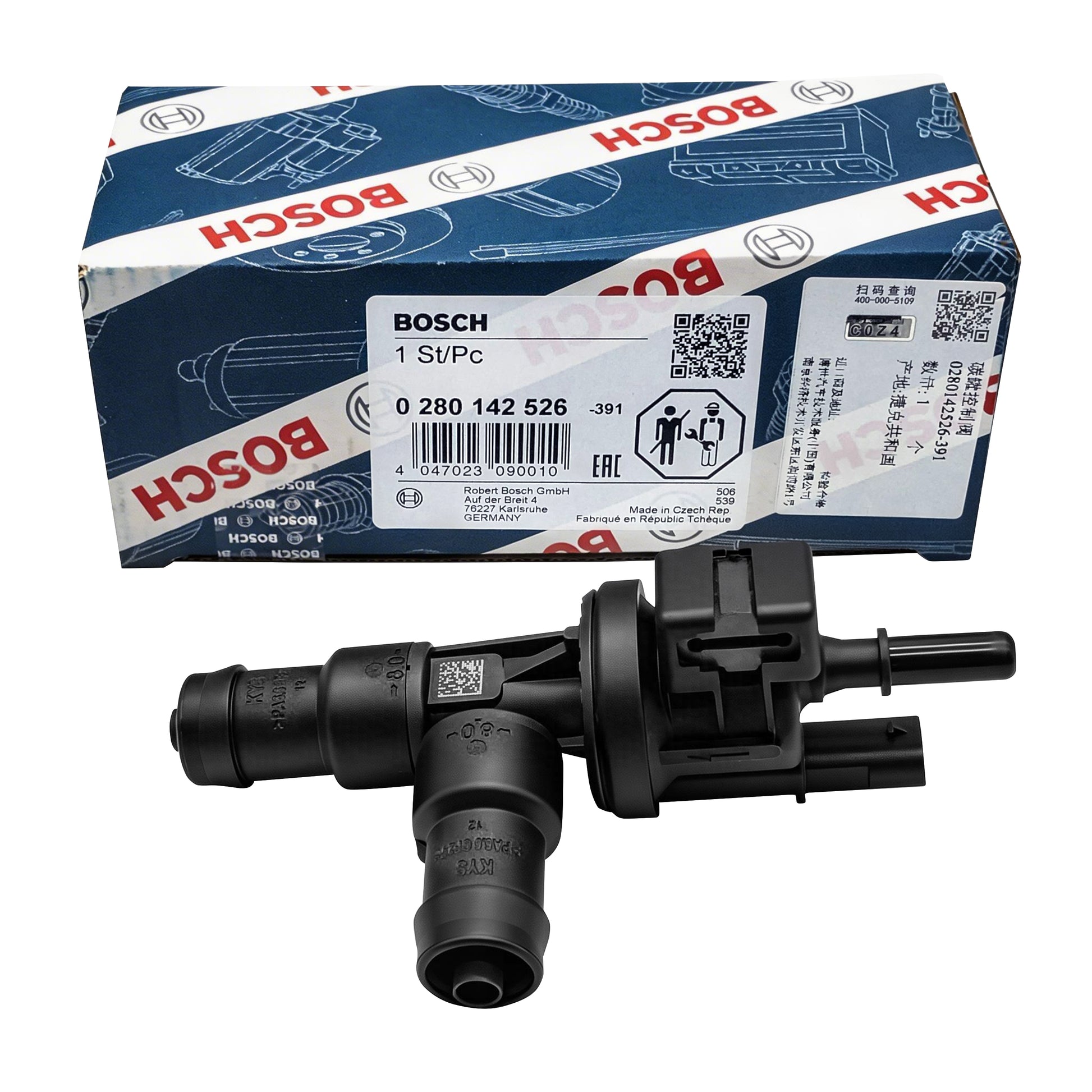BOSCH Canister Purge Valves 0280142526 image 1 Candru