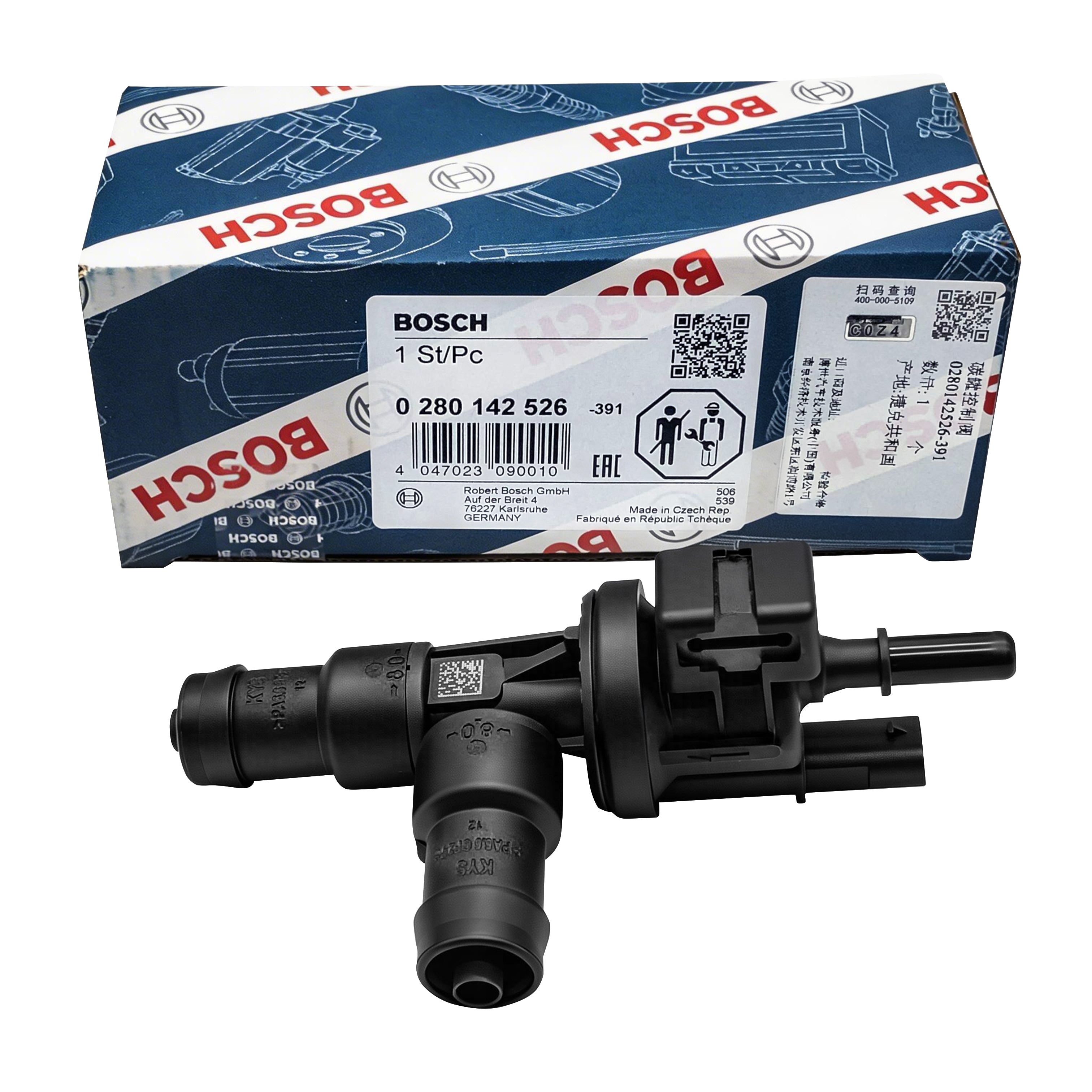 BOSCH Canister Purge Valves 0280142526 image 1 Candru