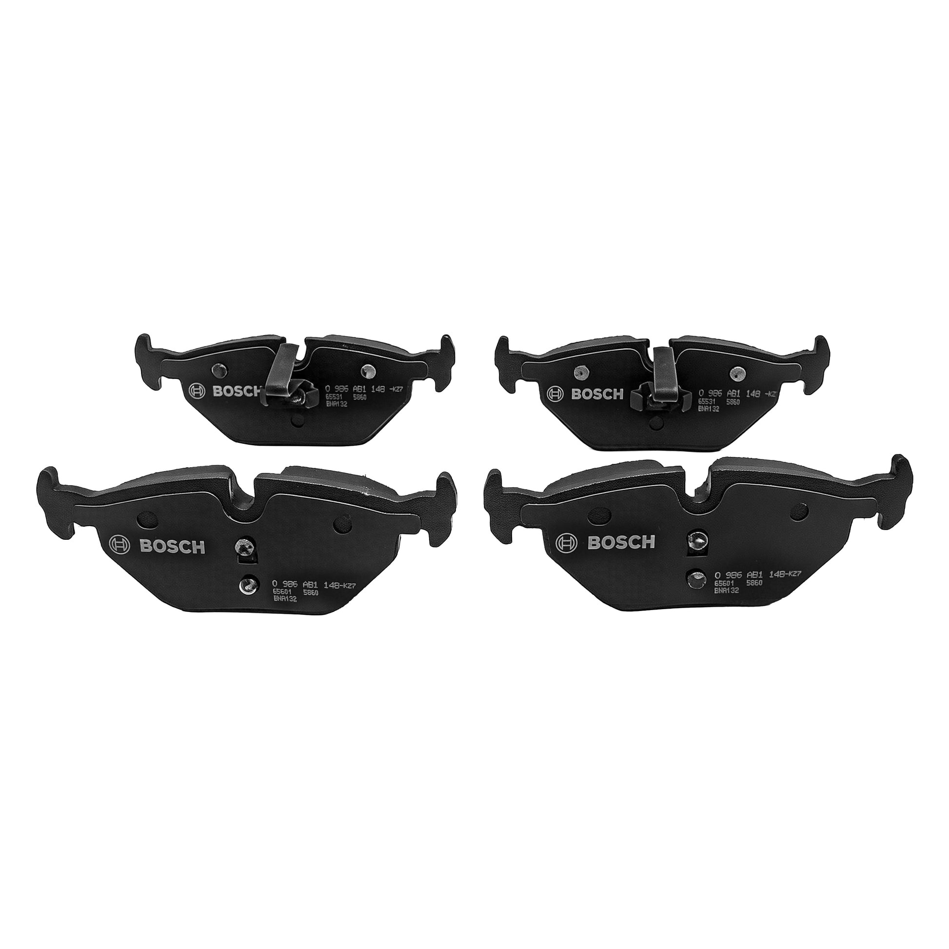 BOSCH Rear Disc Brake Pad Set 0986AB1148 image 2 Candru