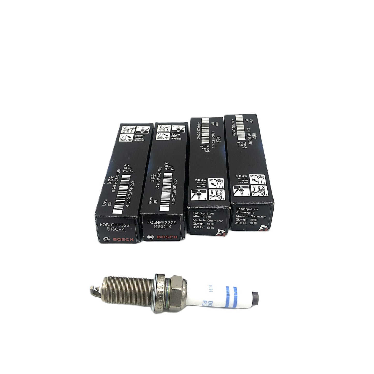BOSCH Double Platinum Spark Plug 0241245673 FQ5NPP332S
