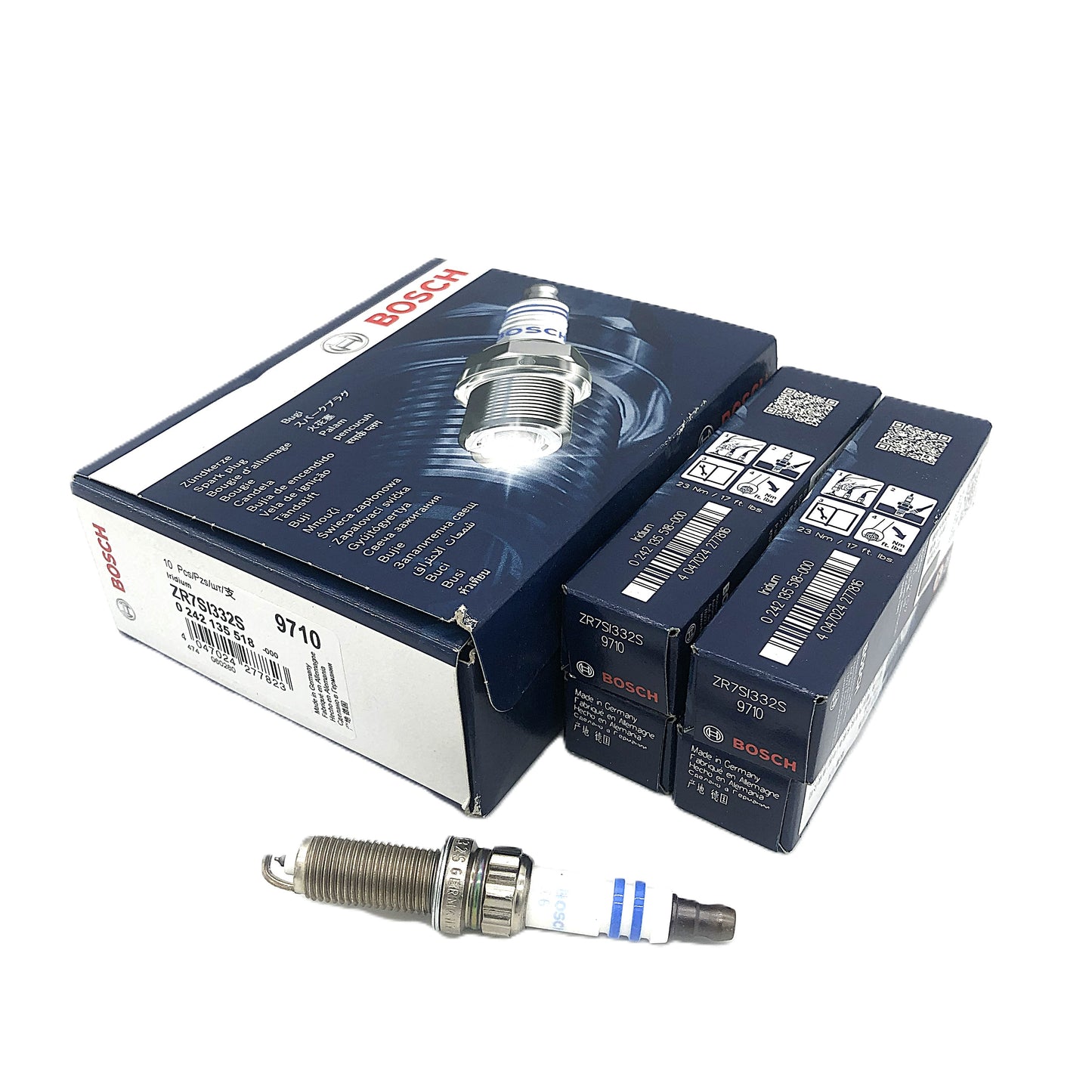 BOSCH Iridium Spark Plug 0242135518 ZR7SI332S