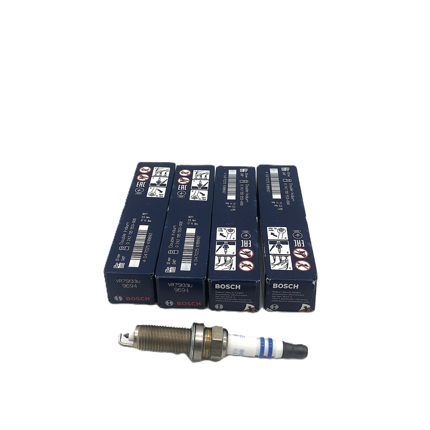 BOSCH Double Iridium Spark Plug 0242135553 VR7SII33U