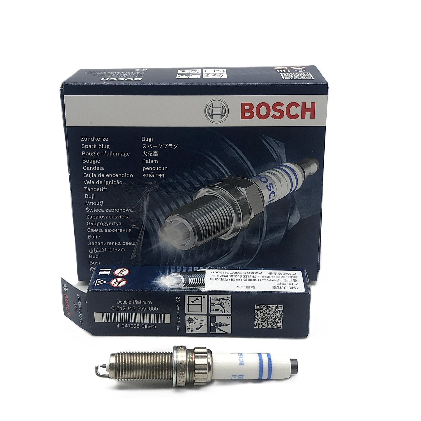 BOSCH Double Platinum Spark Plug 0242145555 ZR5SPP3320