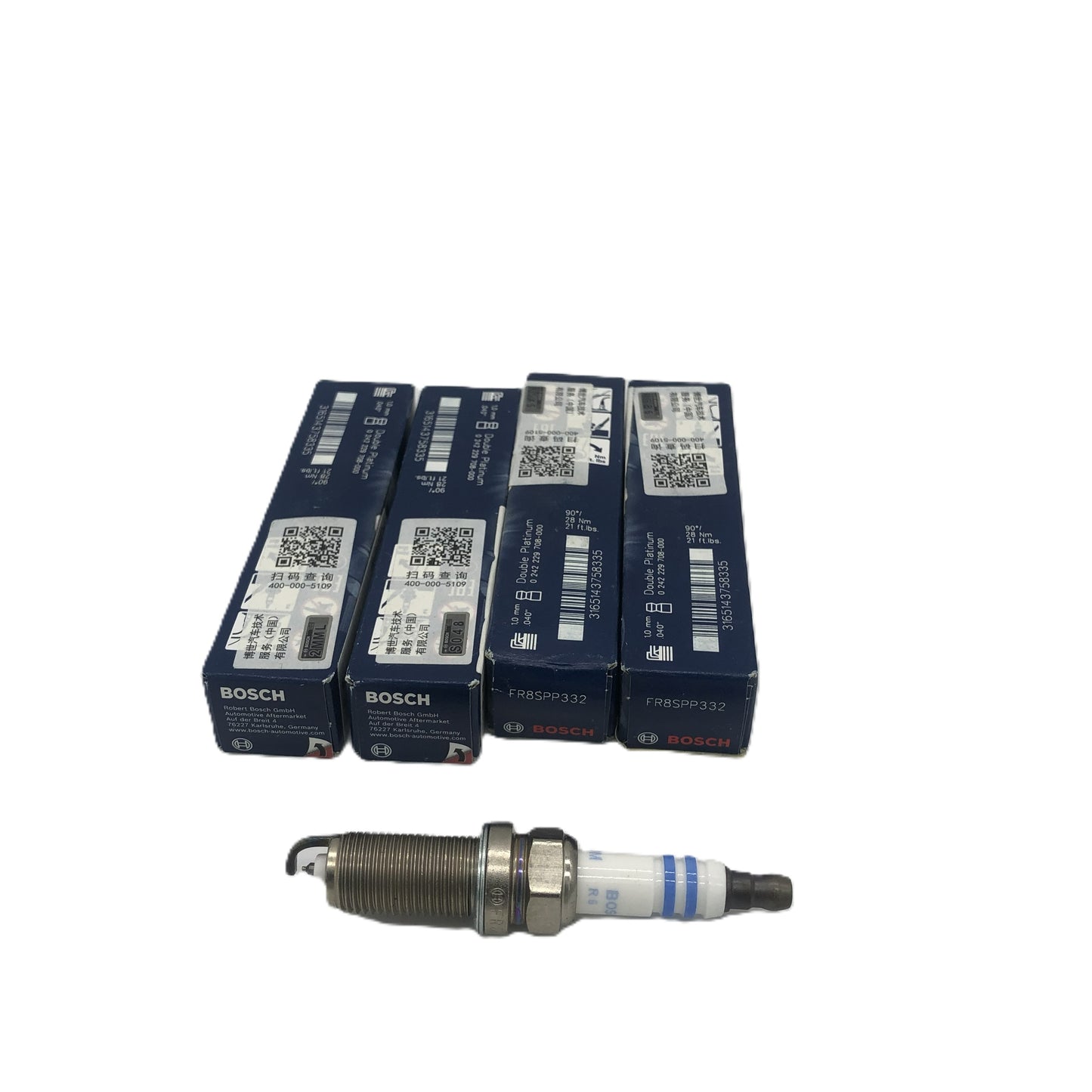 BOSCH Double Platinum Spark Plug 0242229708 FR8SPP332