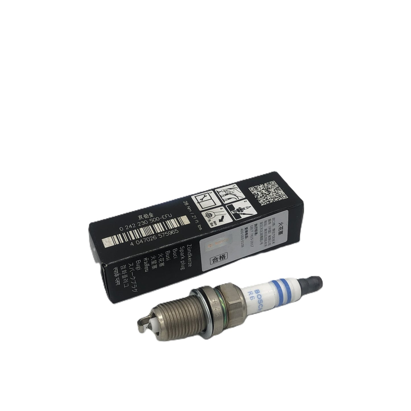 BOSCH Double Platinum Spark Plug 0242230500 FR8DPP33+