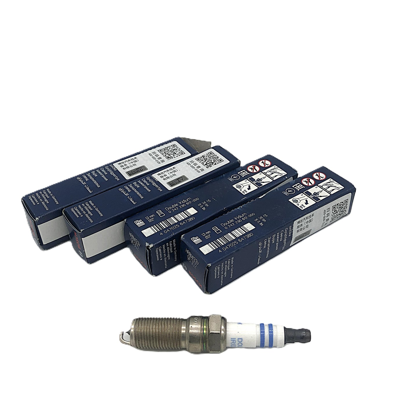 BOSCH Double Iridium Spark Plug 0242230612 HR8MII33V