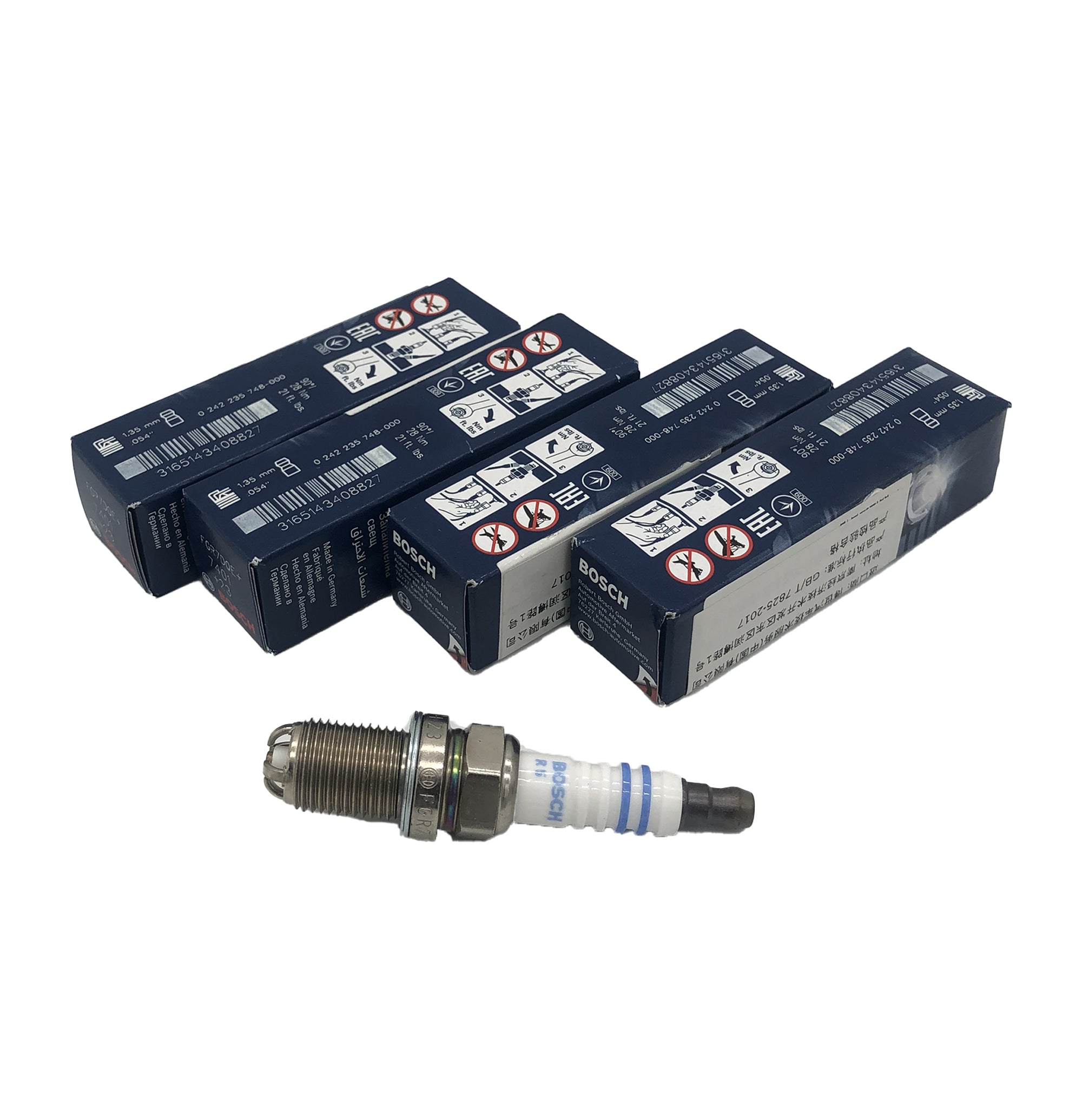 BOSCH Nickel Spark Plug 0242235748