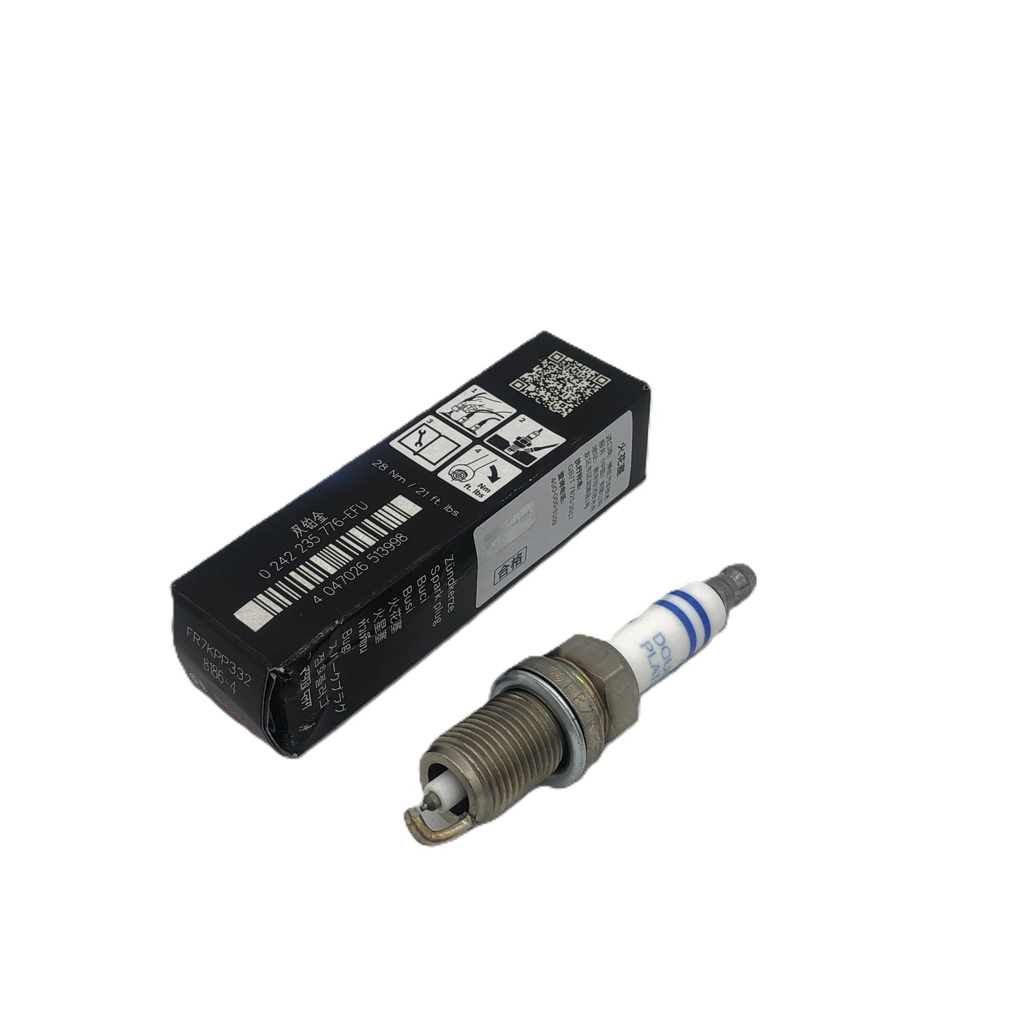 BOSCH Double Platinum Spark Plug 0242235776 FR7KPP332