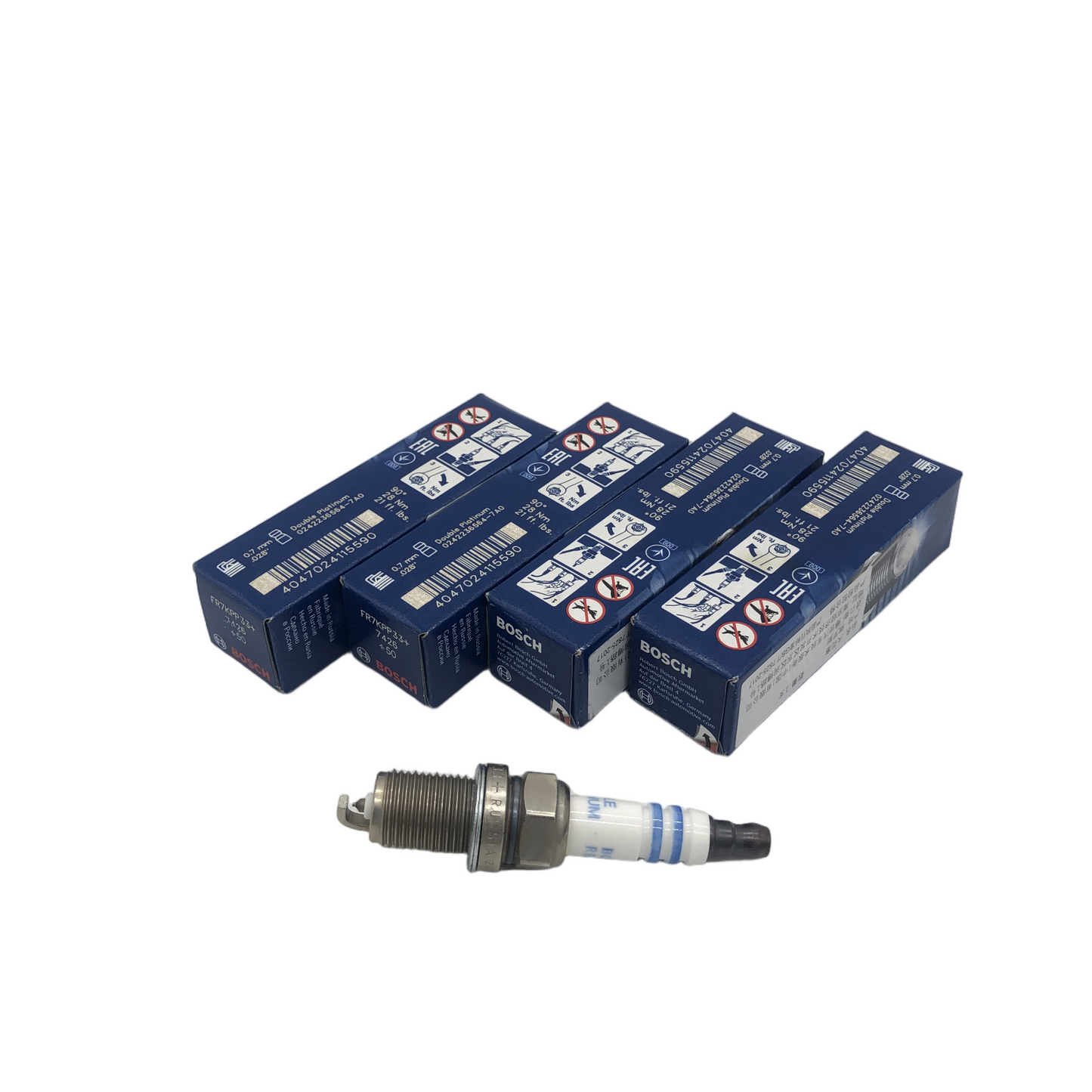 BOSCH Double Platinum Spark Plug 0242236564 FR7KPP33+