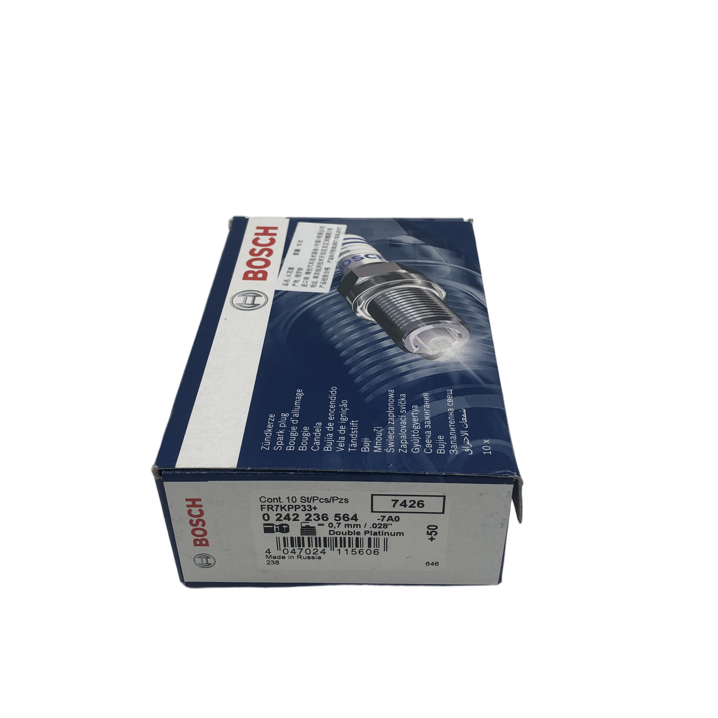 BOSCH Double Platinum Spark Plug 0242236564 FR7KPP33+