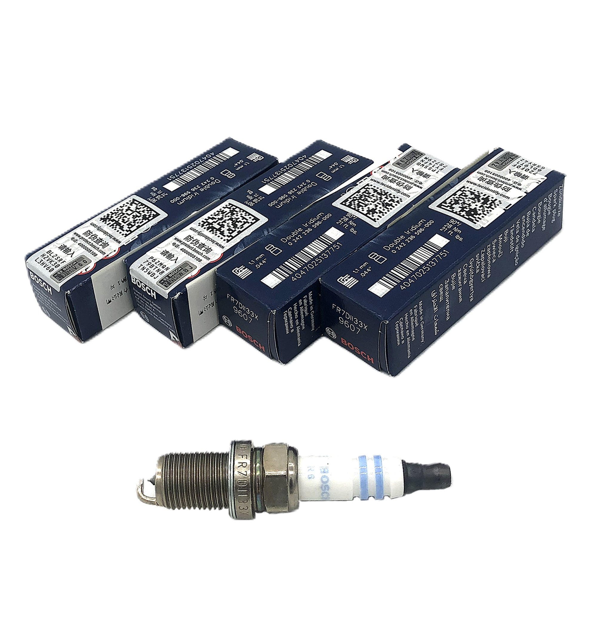 BOSCH Double Iridium Spark Plug 0242236596 FR7DII33X