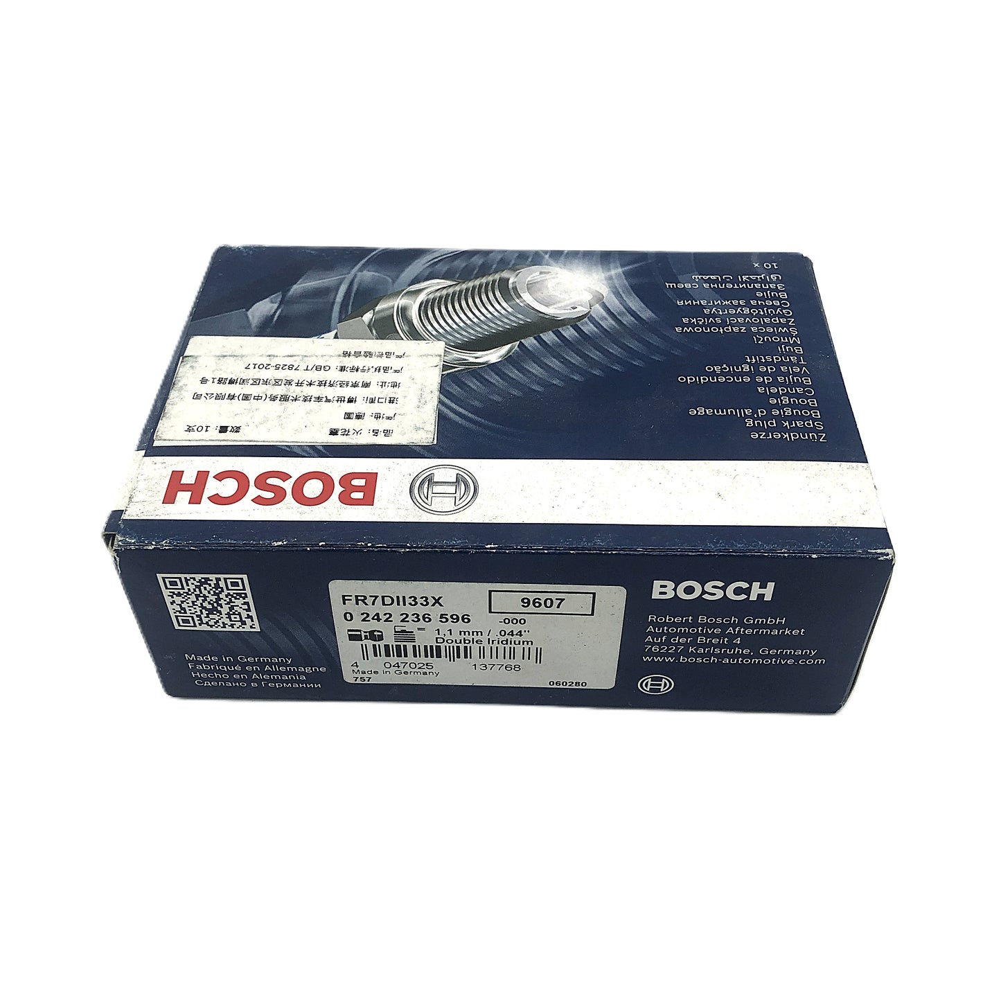 BOSCH Double Iridium Spark Plug 0242236596 FR7DII33X
