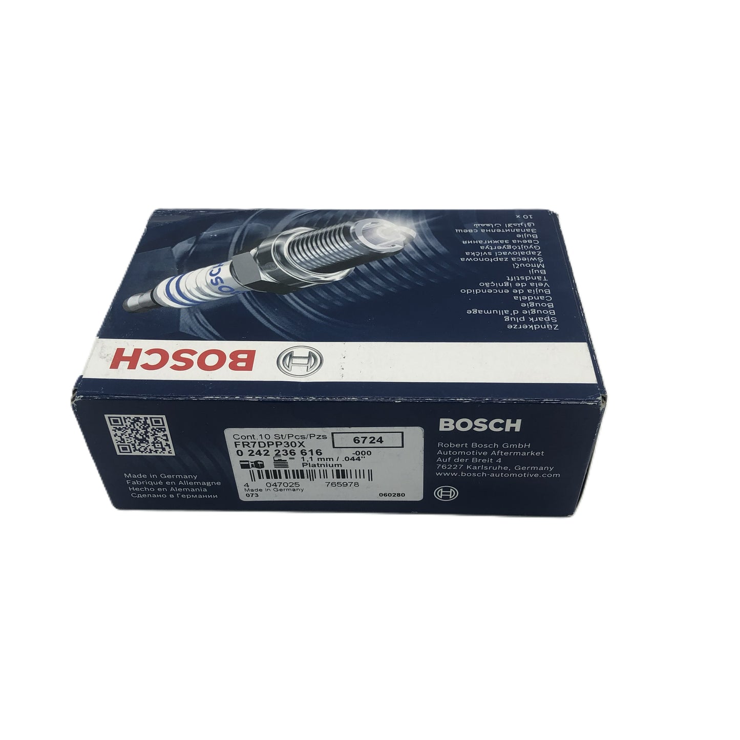 BOSCH Laser Platinum Spark Plug 0242236616 FR7DPP30X