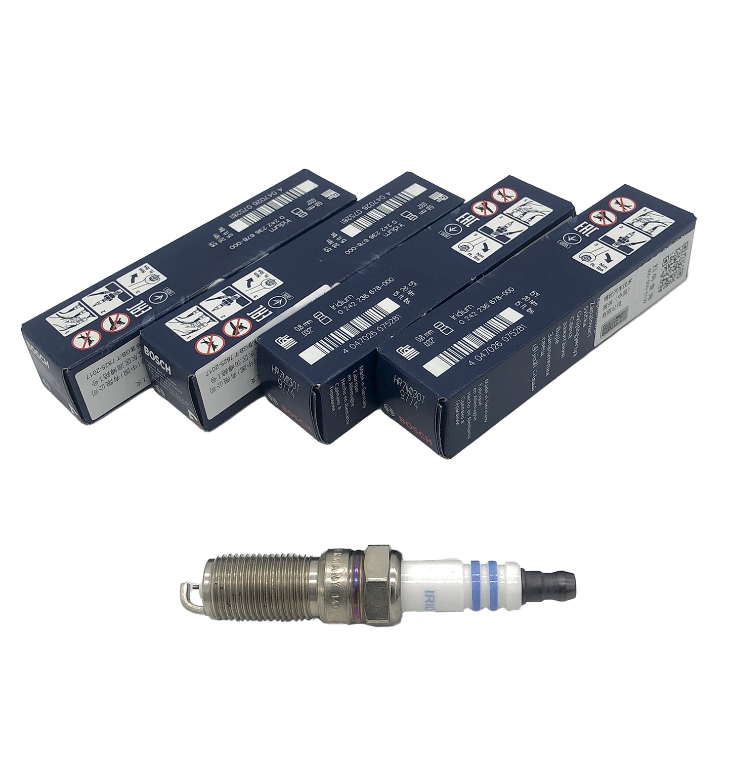 BOSCH Iridium Spark Plug 0242236678