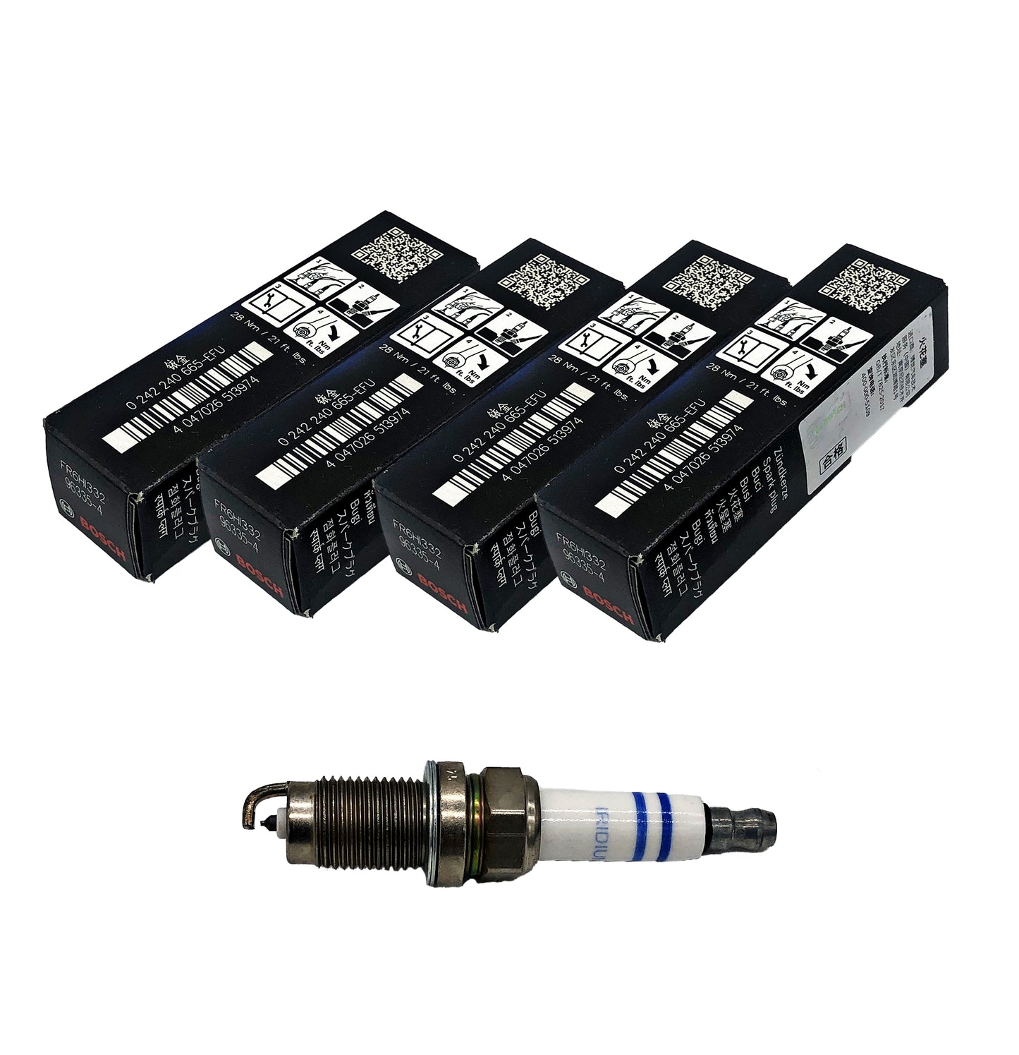 BOSCH Iridium Spark Plug 0242240665 FR6HI332