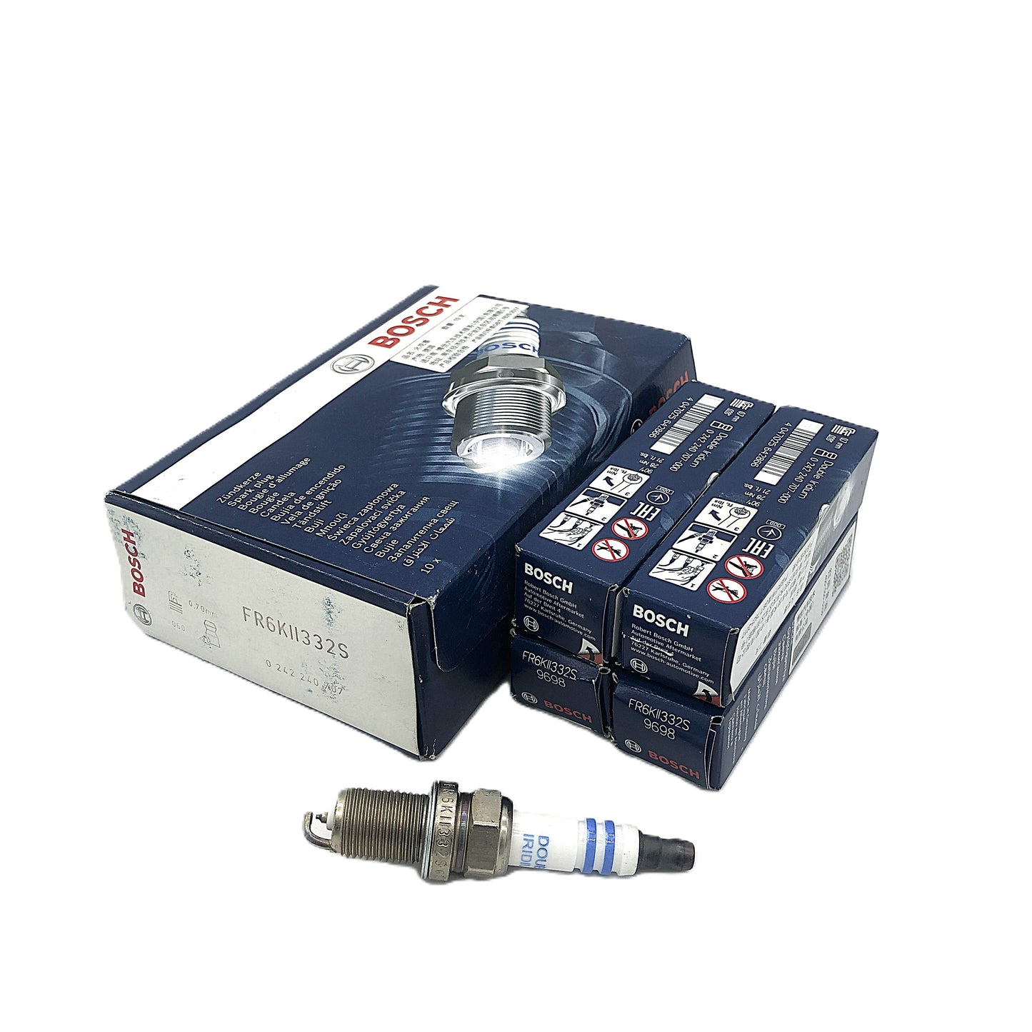 BOSCH Double Iridium Spark Plug  0242240707 FR6KII332S