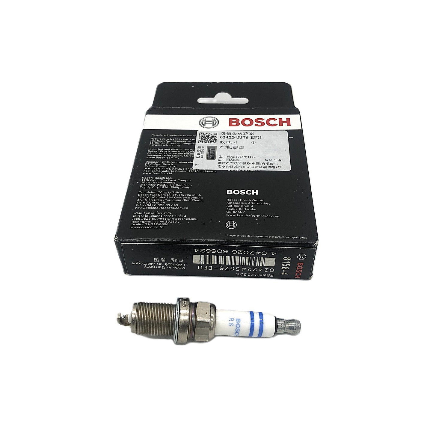 BOSCH Double Platinum Spark Plug 0242245576 FR5KPP332S