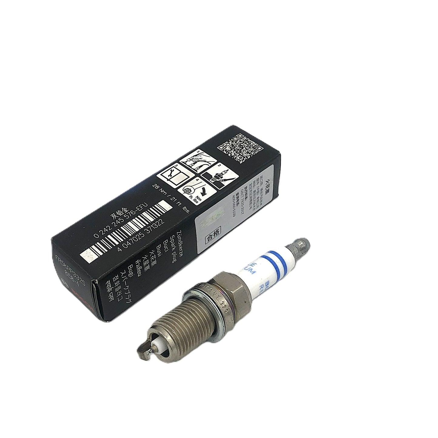 BOSCH Double Platinum Spark Plug 0242245576 FR5KPP332S