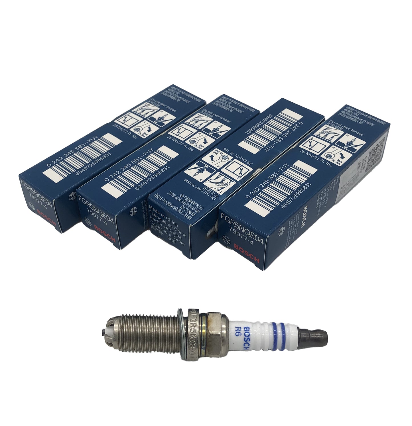BOSCH Nickel Spark Plug 0242245581