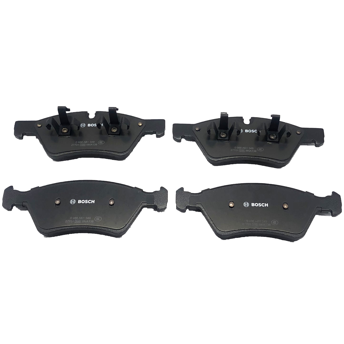 BOSCH Brake Pad Set 0986AB1349 image 2 Candru