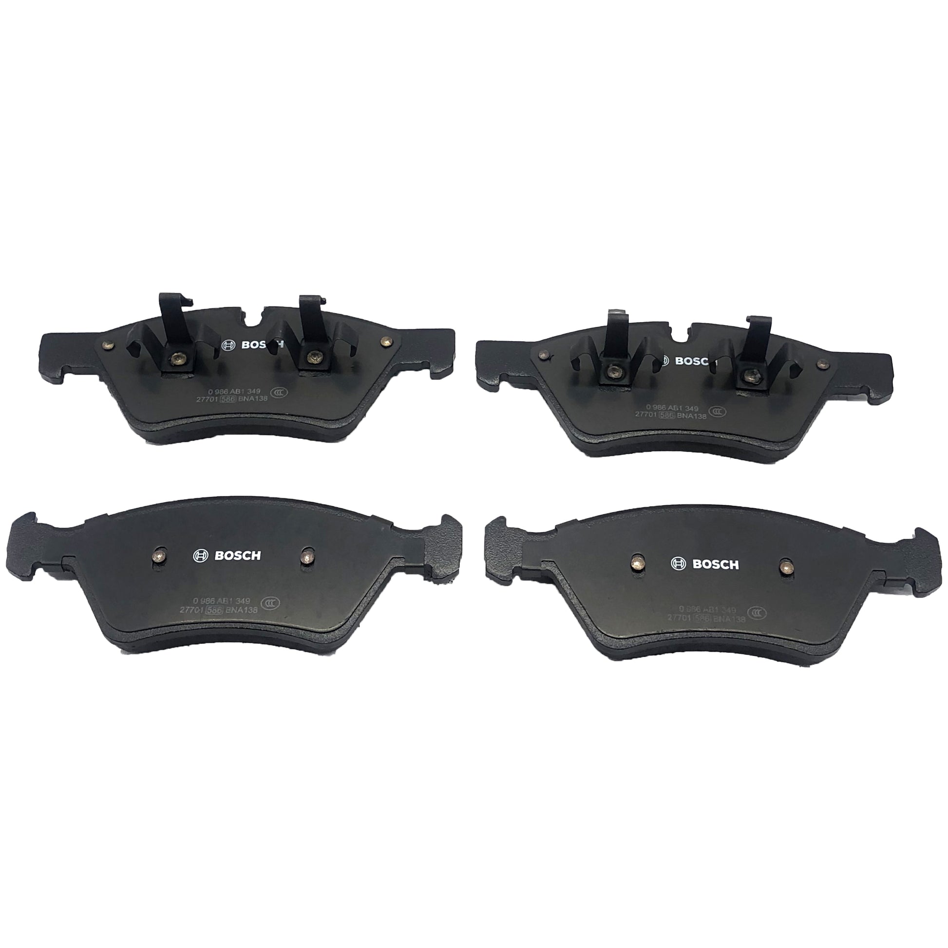 BOSCH Brake Pad Set 0986AB1349 image 2 Candru