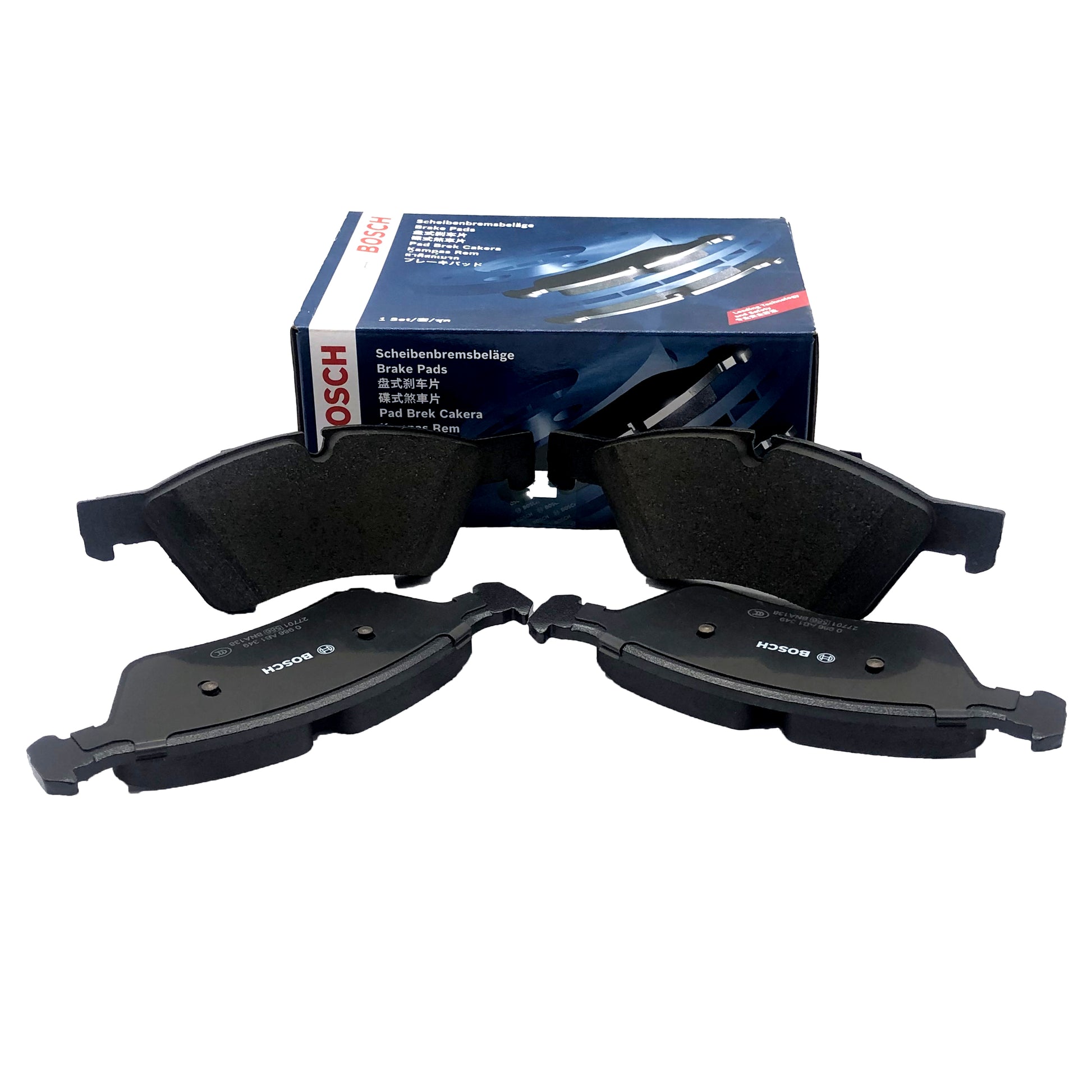 BOSCH Brake Pad Set 0986AB1349 image 1 Candru