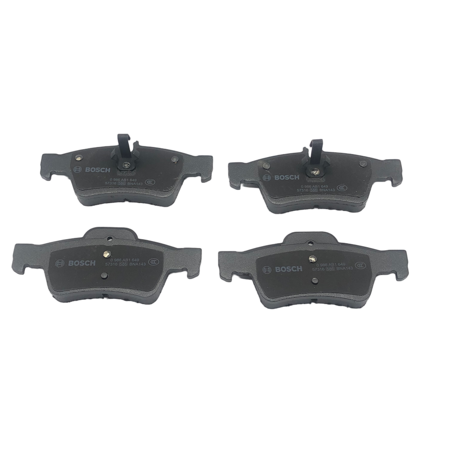 BOSCH Rear Disc Brake Pad Set 0986AB1649