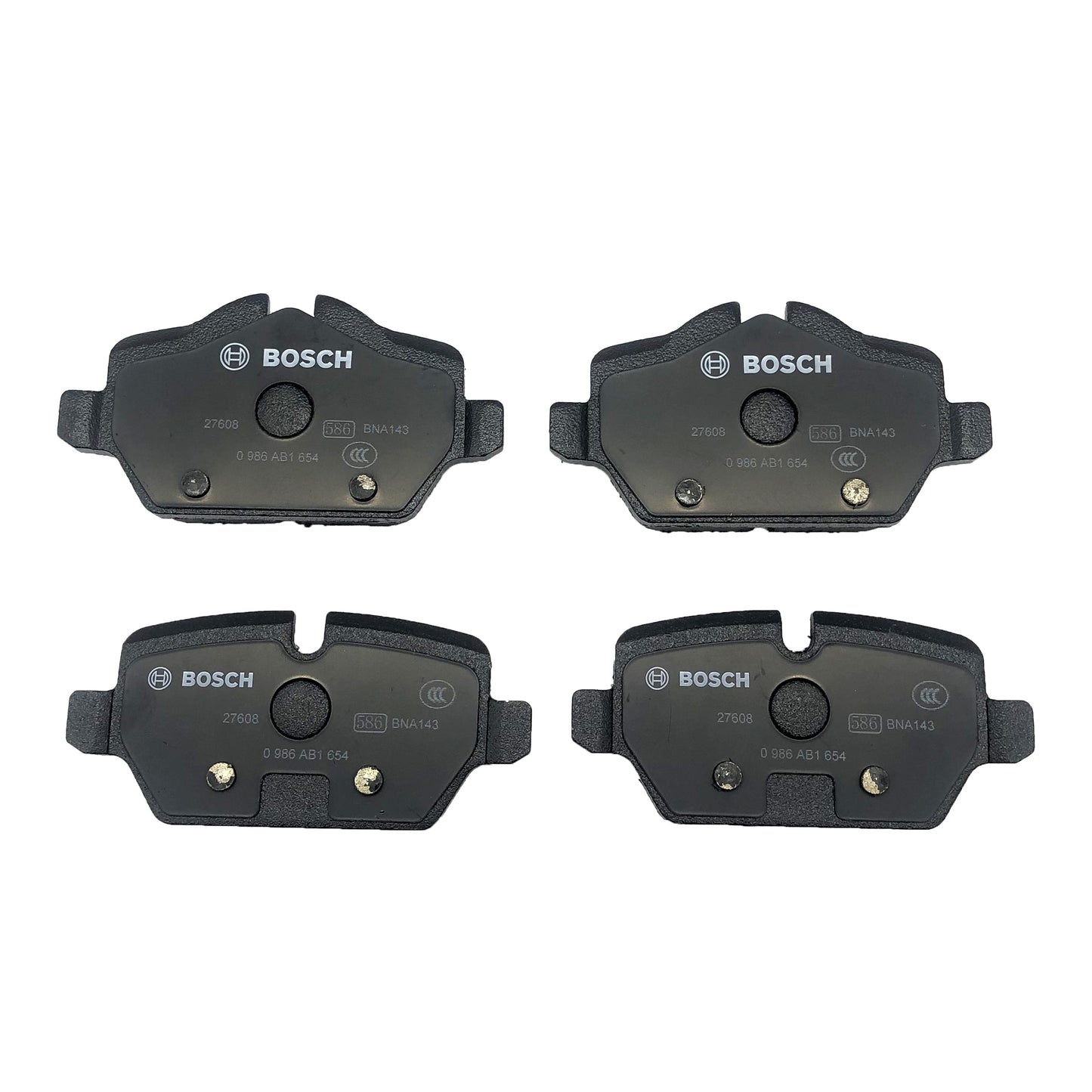 BOSCH Rear Disc Brake Pad Set 0986AB1654 image 2 Candru