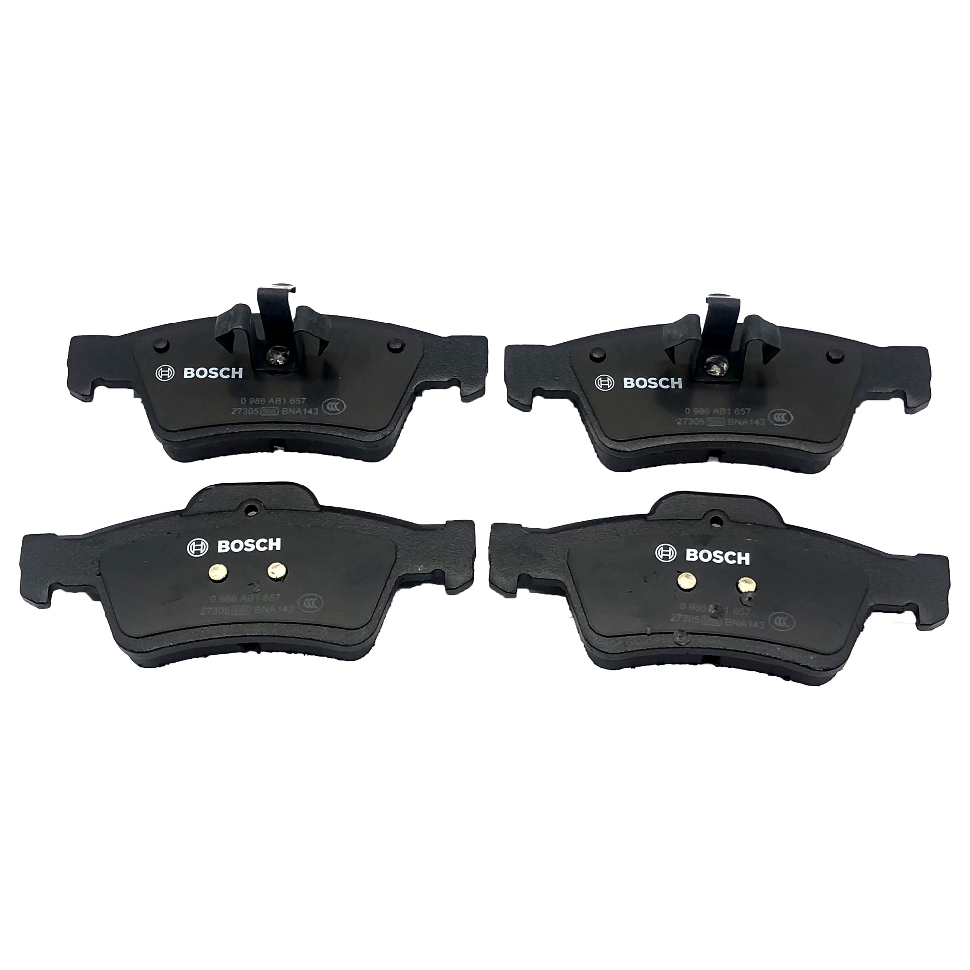 BOSCH Rear Disc Brake Pad Set 0986AB1657 image 2 Candru
