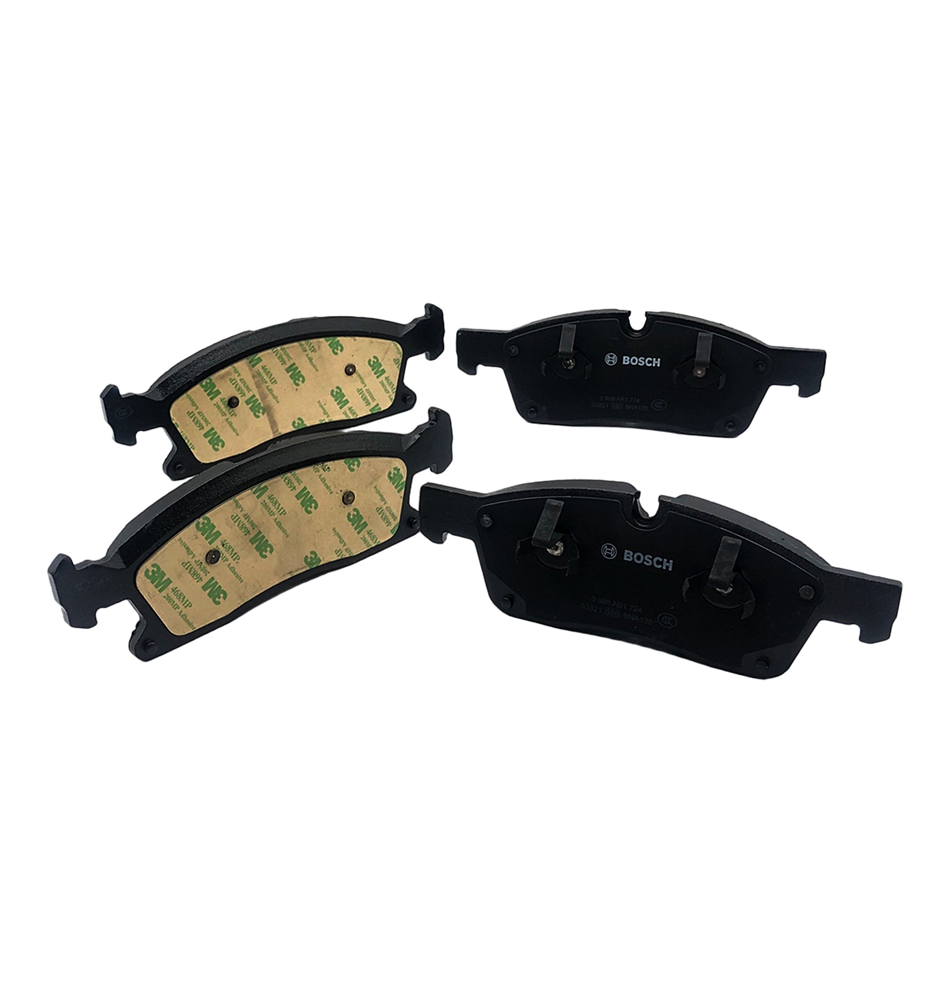 BOSCH Front Disc Brake Pad Set 0986AB1724 image 2 Candru