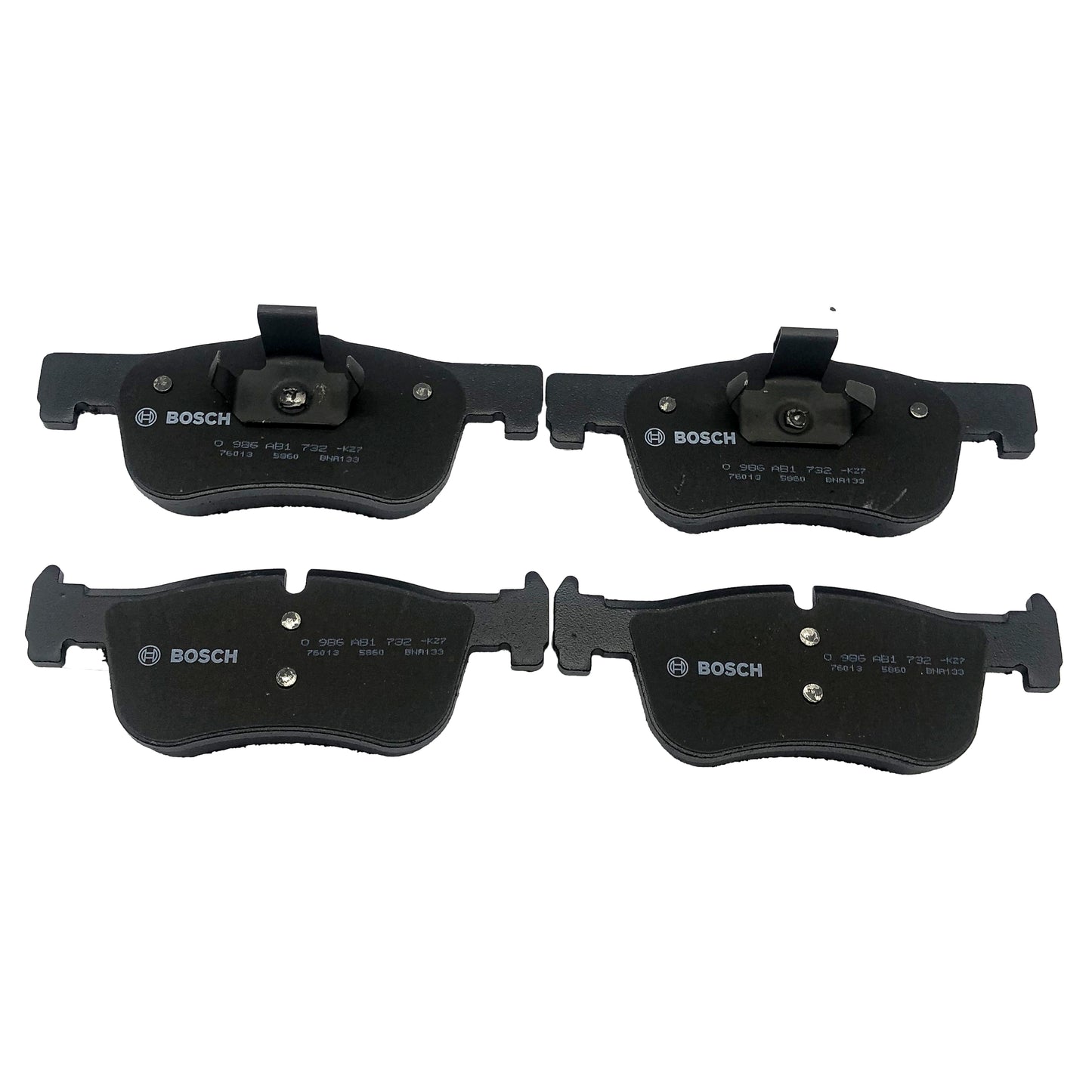 BOSCH Brake Pad Set 0986AB1732 image 2 Candru