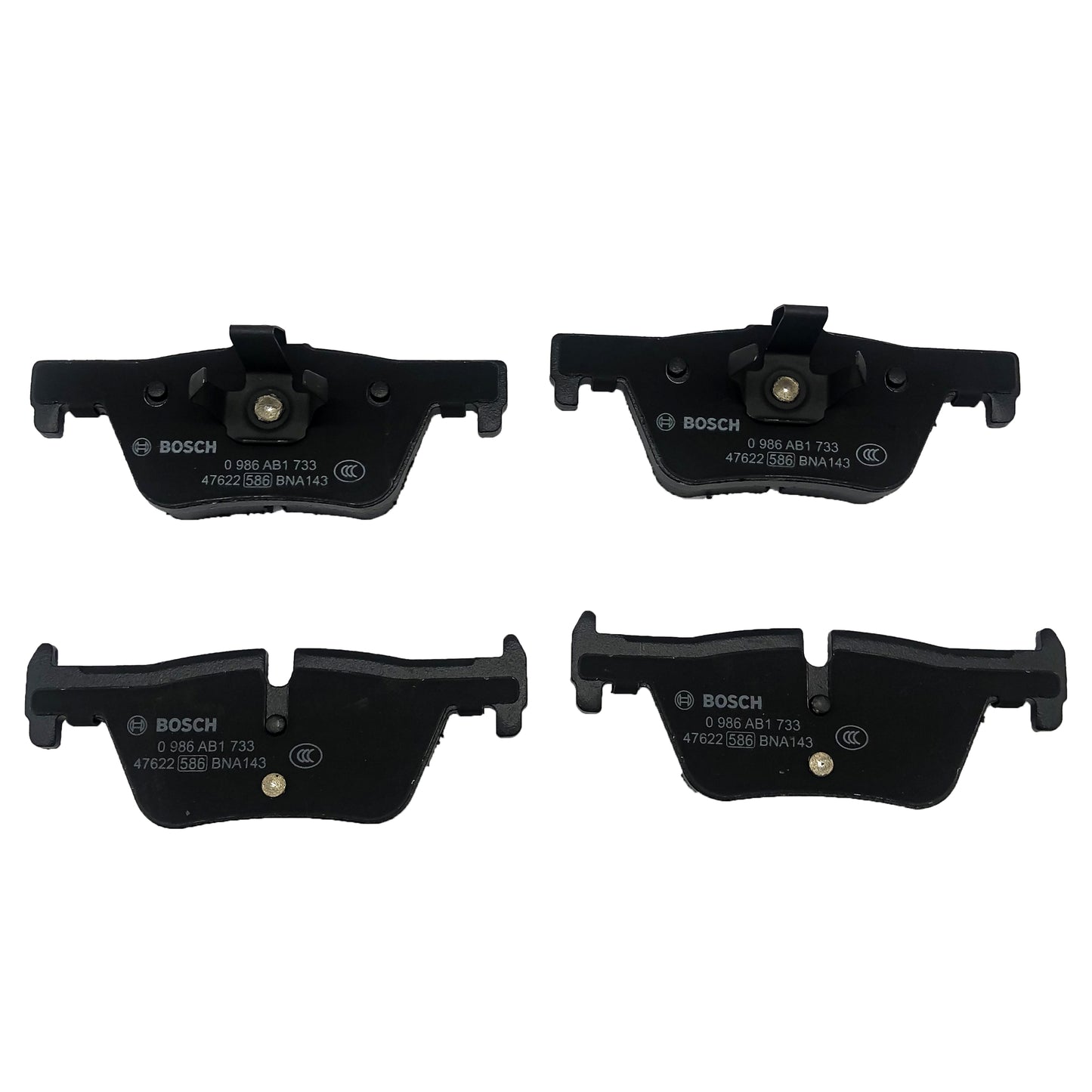 BOSCH Rear Disc Brake Pad Set 0986AB1733 image 2 Candru