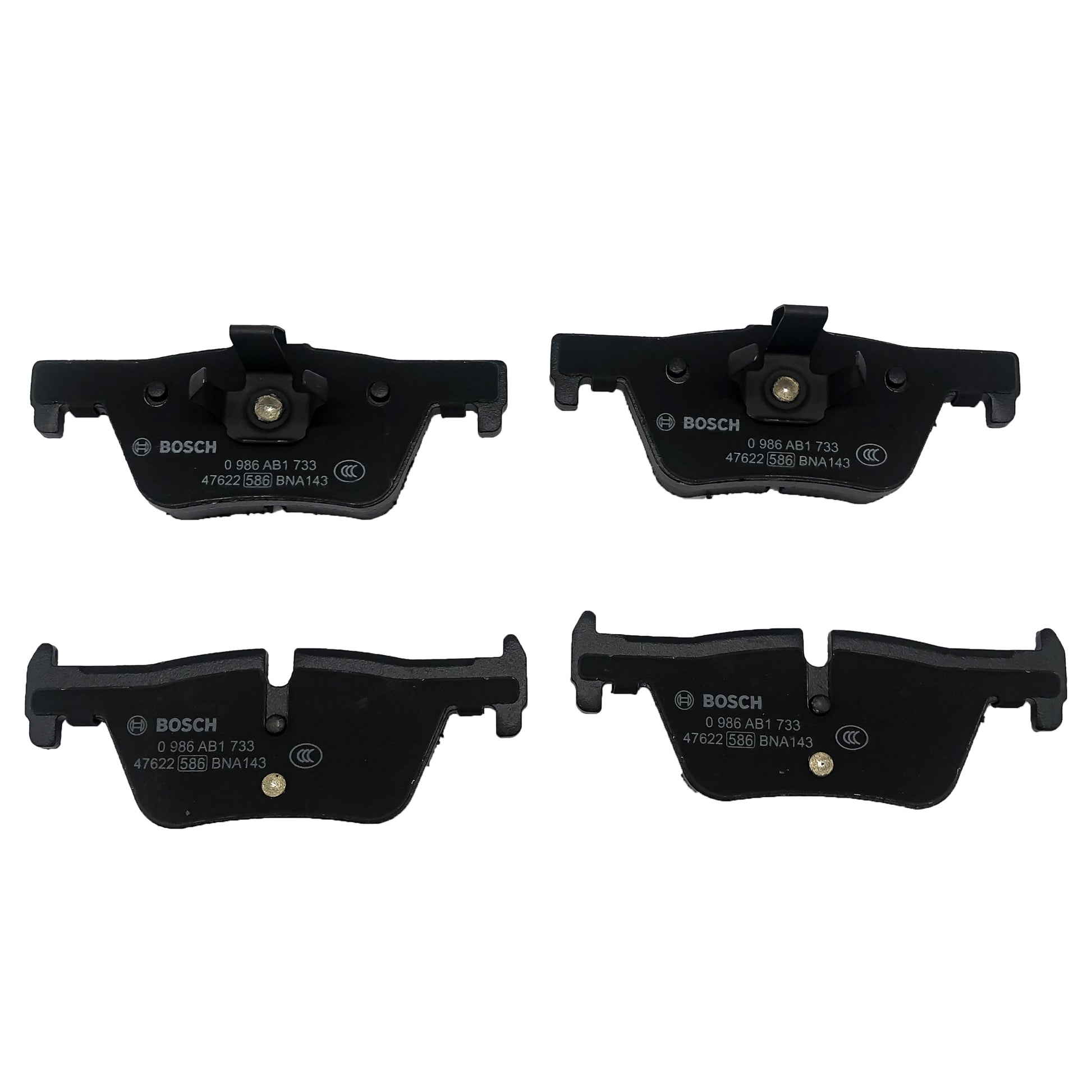 BOSCH Rear Disc Brake Pad Set 0986AB1733 image 2 Candru