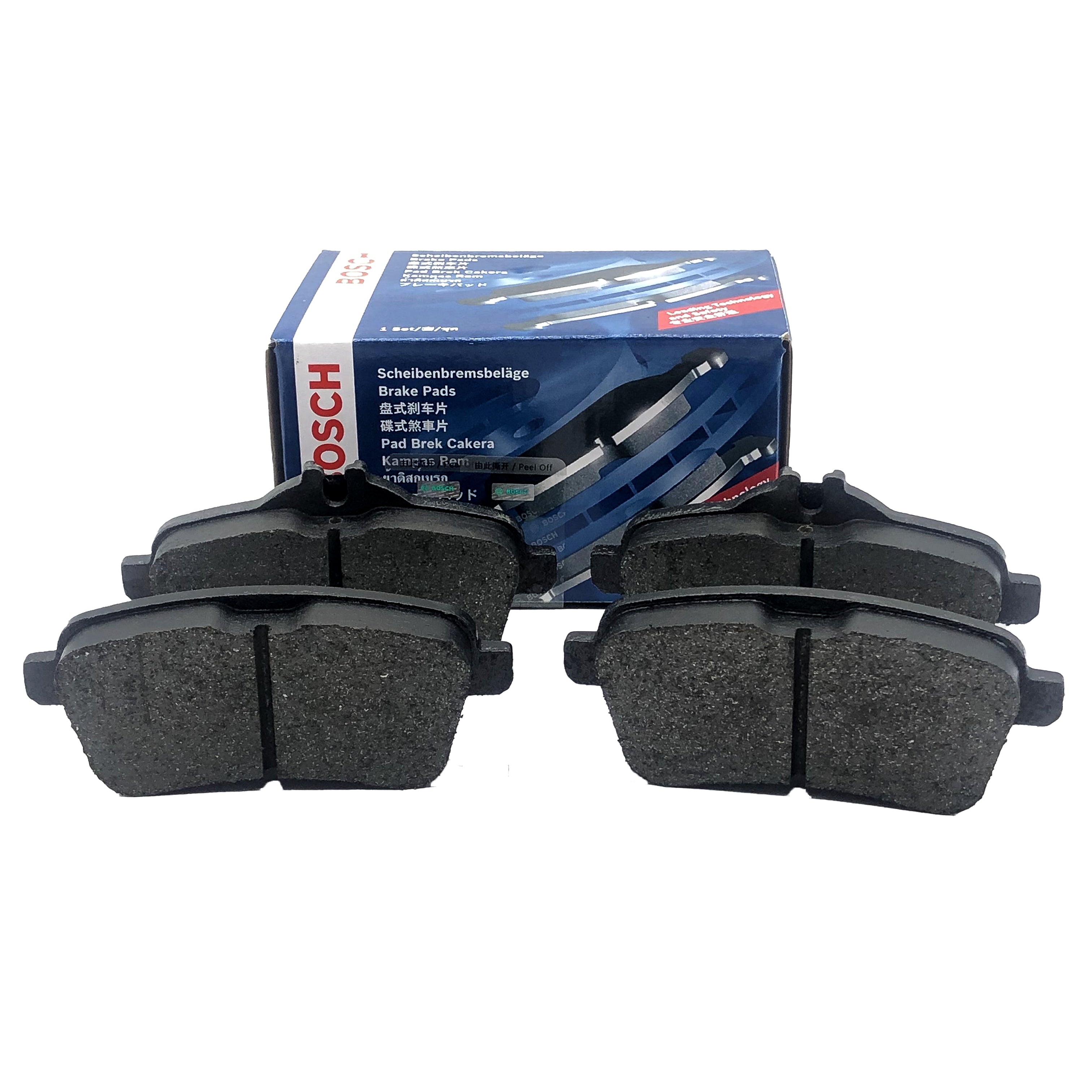BOSCH Rear Disc Brake Pad Set 0986AB1743 image 1 Candru