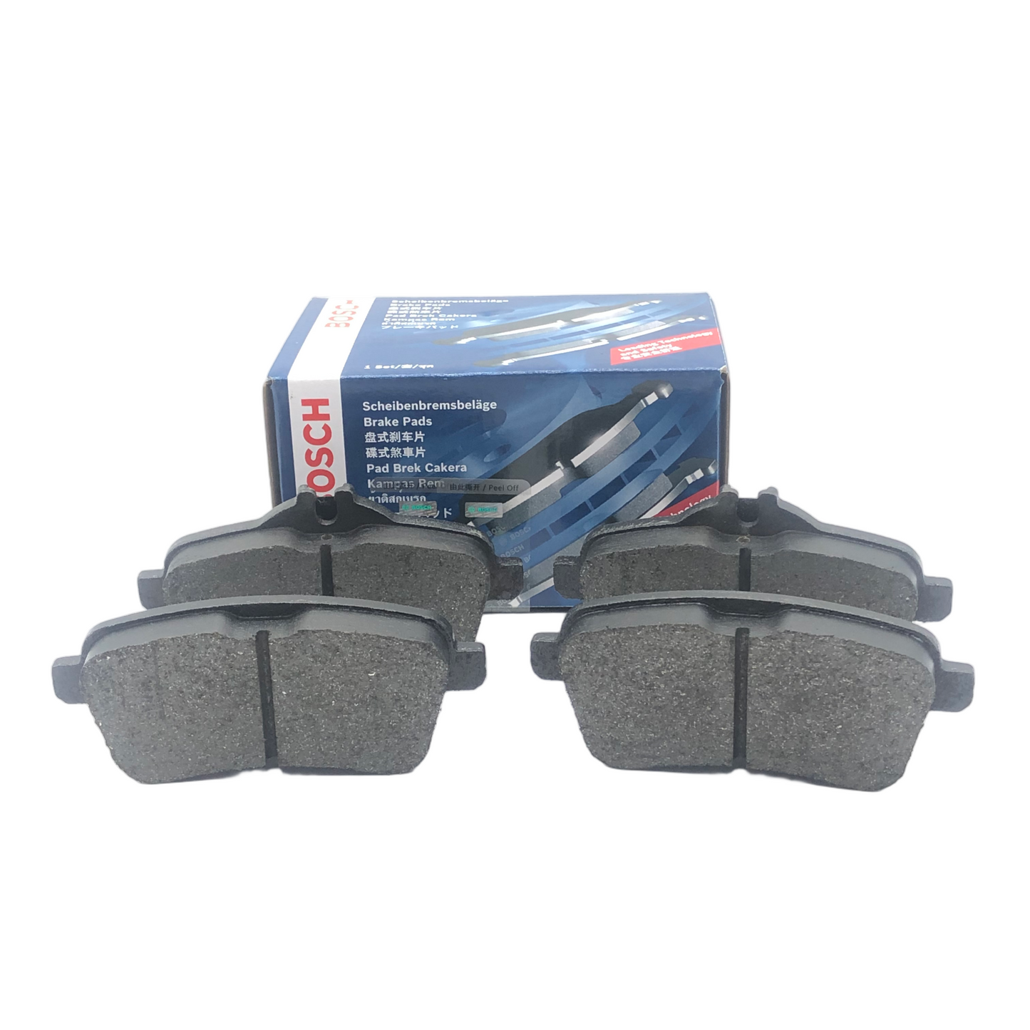 BOSCH Rear Disc Brake Pad Set 0986AB1743