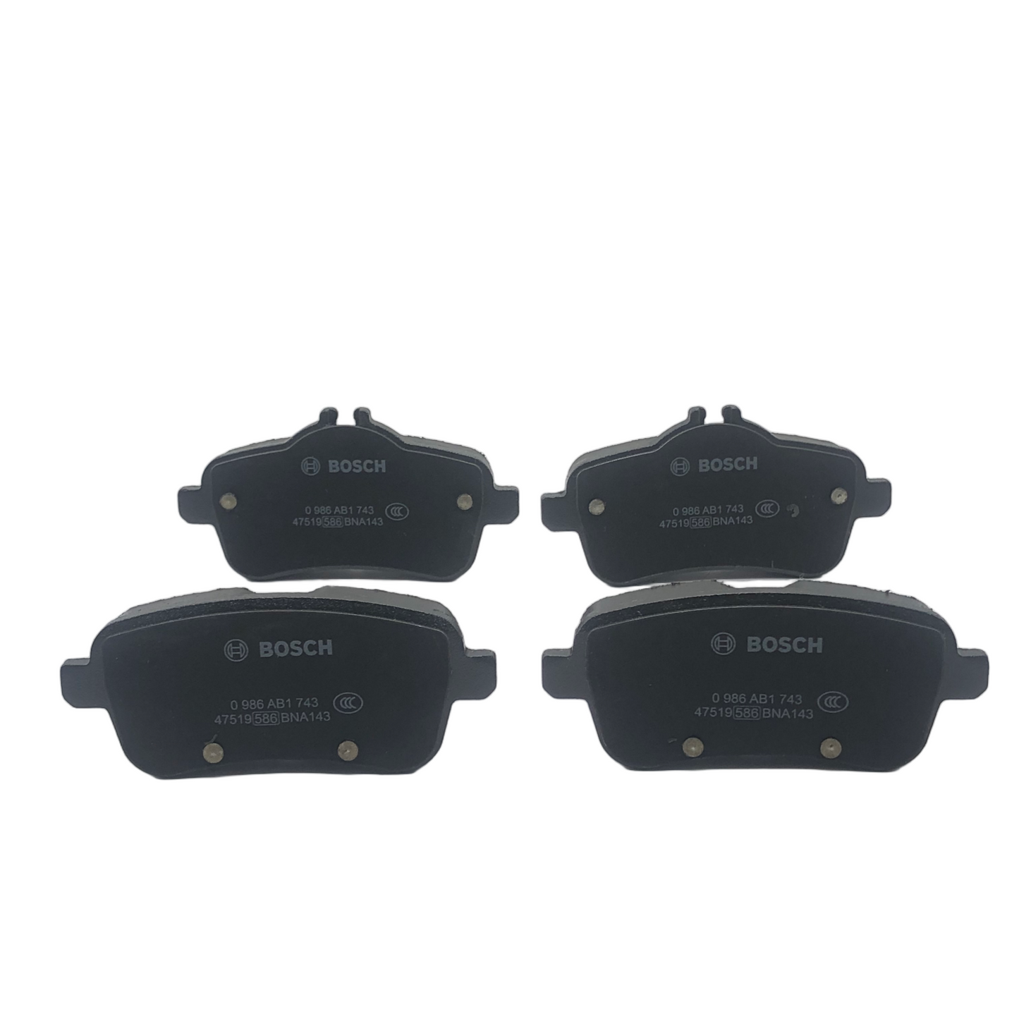 BOSCH Rear Disc Brake Pad Set 0986AB1743