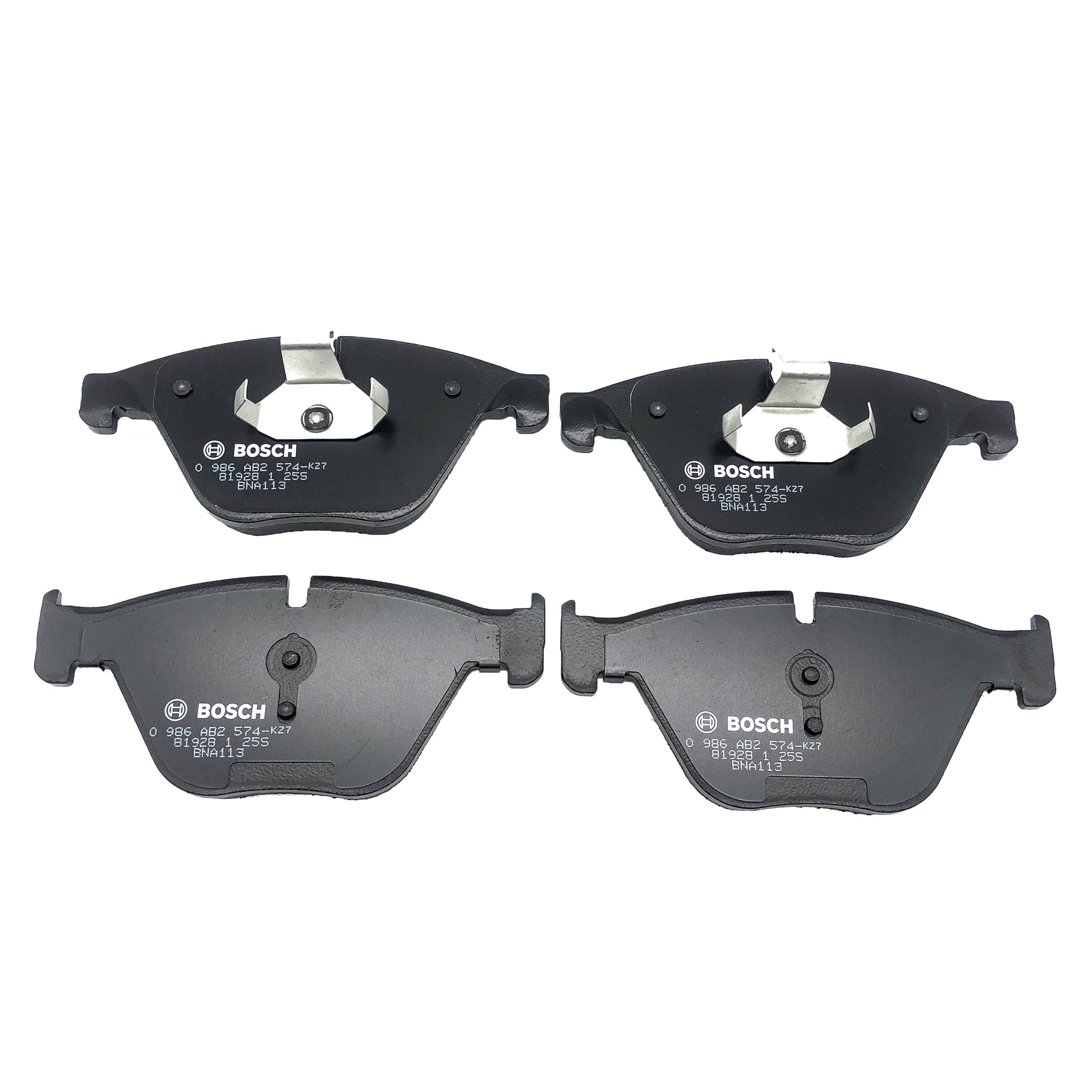 BOSCH Brake Pad Set 0986AB2574 image 2 Candru
