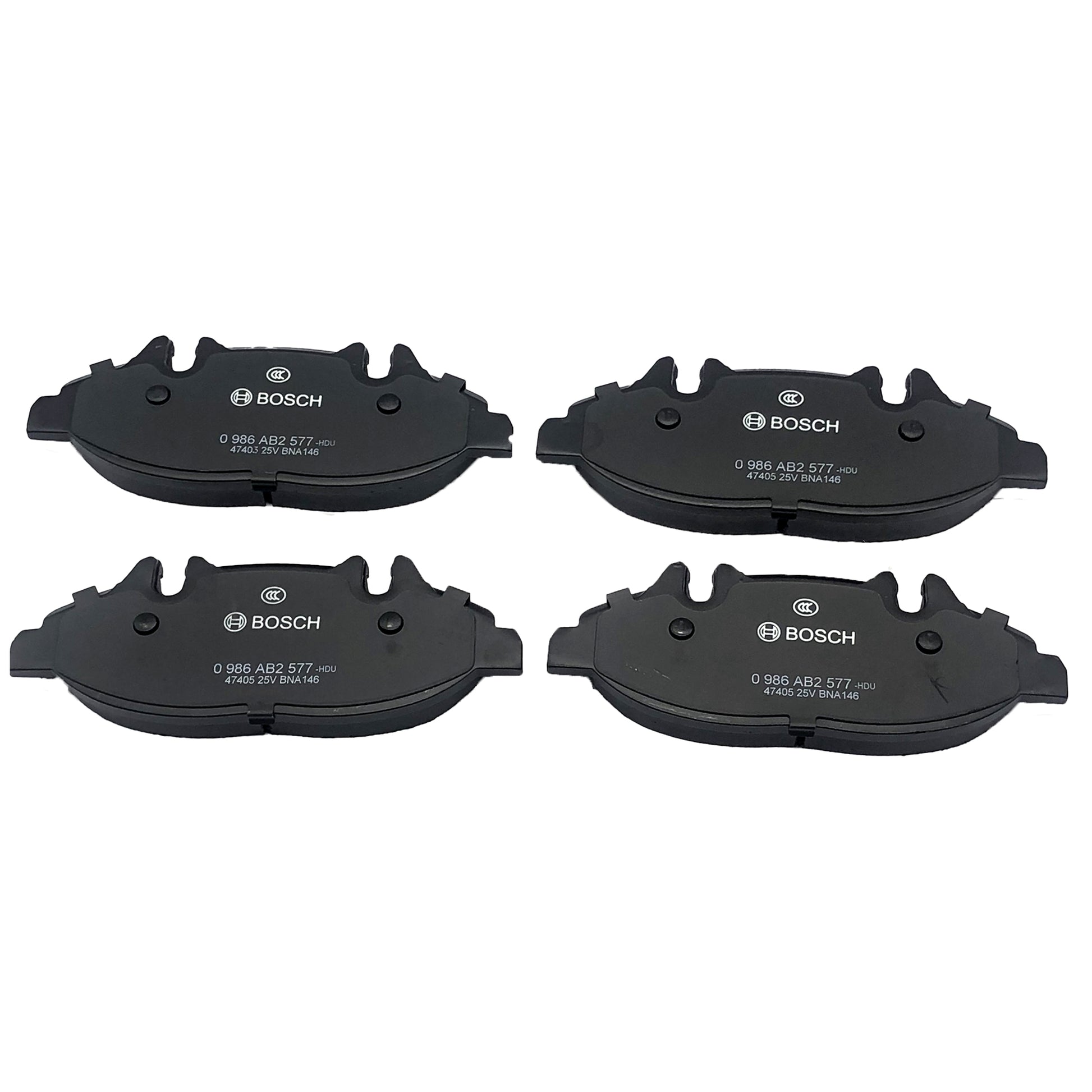 BOSCH Brake Pad Set 0986AB2577 image 2 Candru